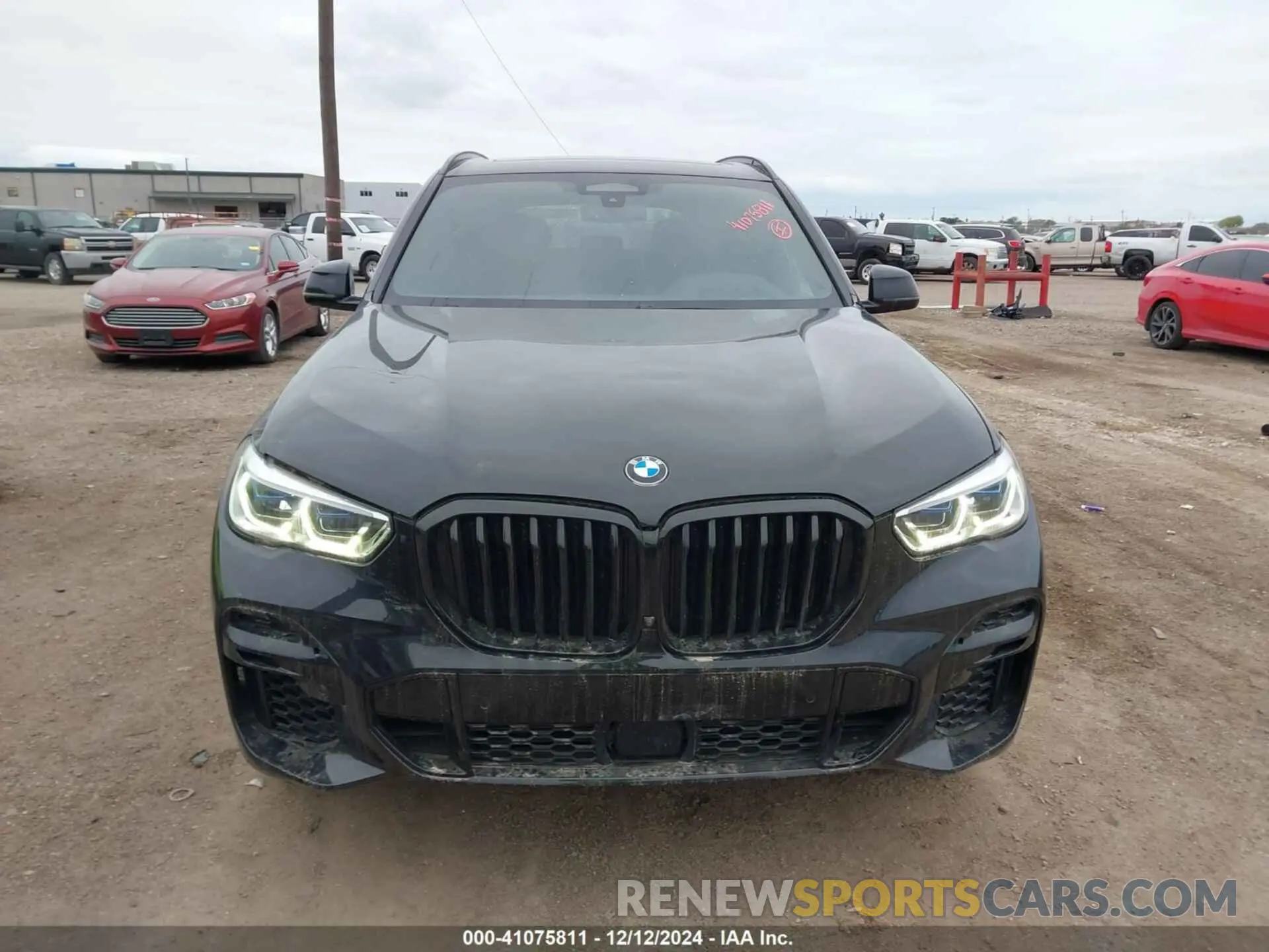 12 fotografías del automóvil dañado 5UXCR6C00N9K65584 BMW X5 2022