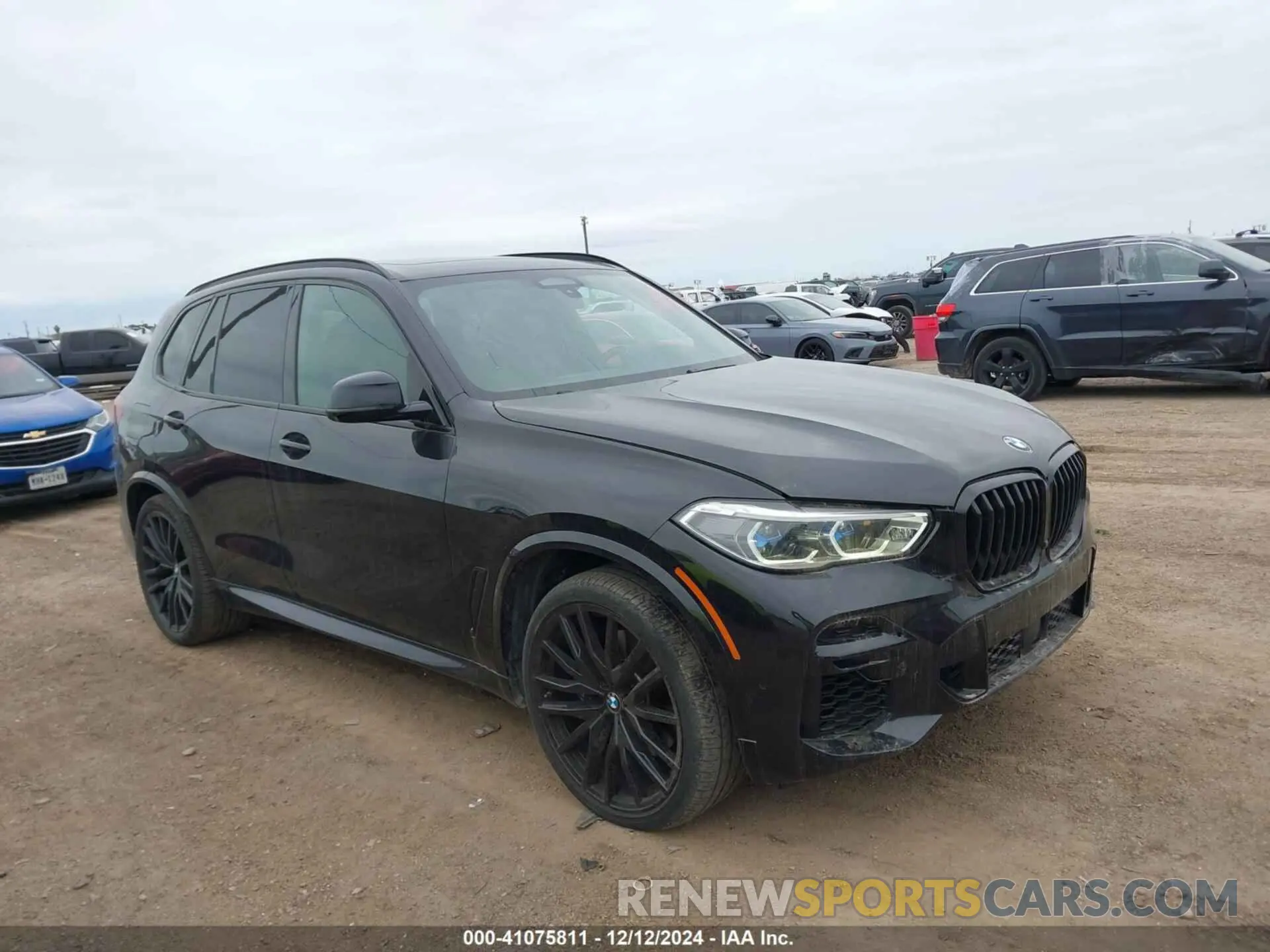 13 fotografías del automóvil dañado 5UXCR6C00N9K65584 BMW X5 2022