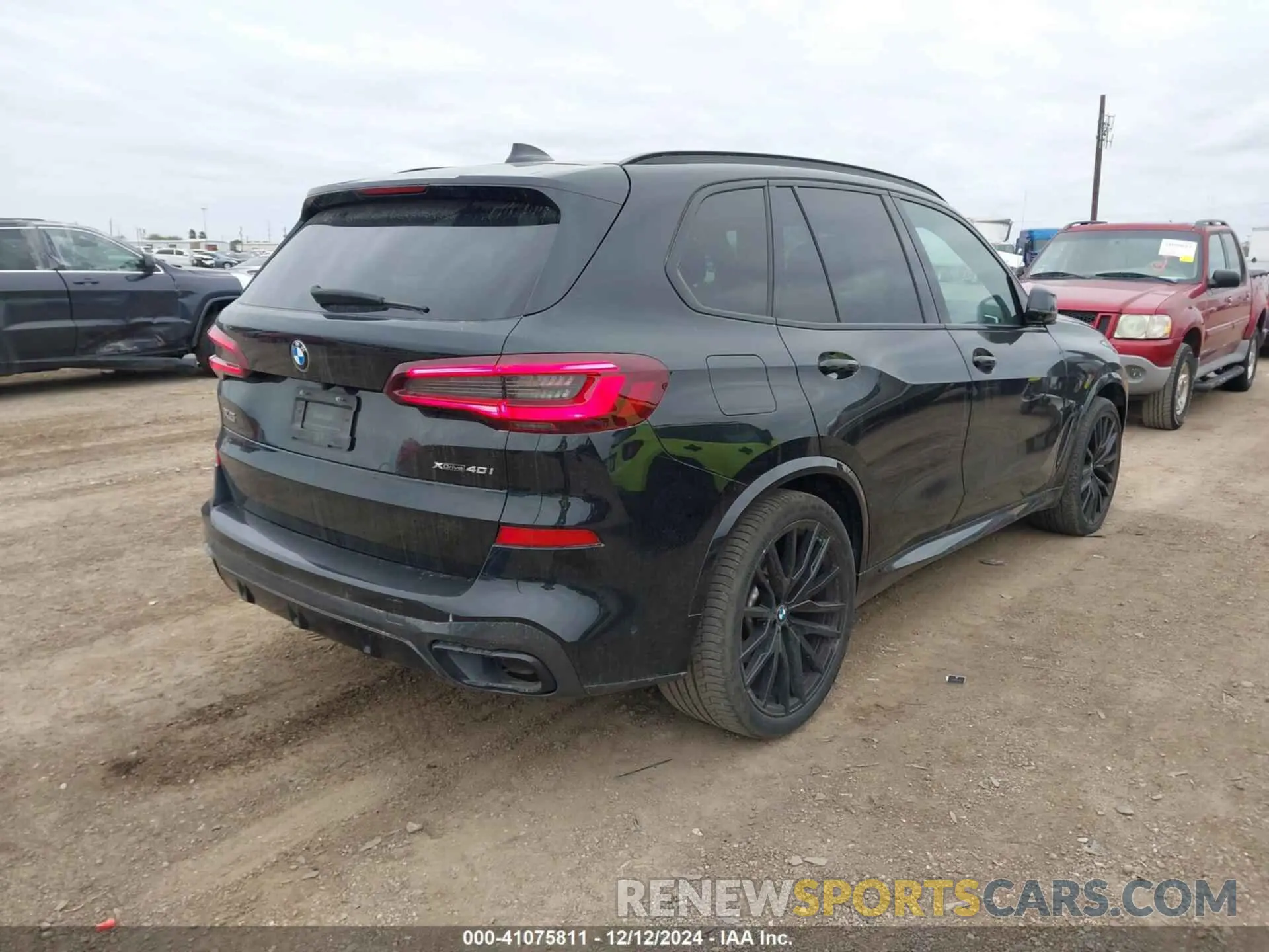 4 fotografías del automóvil dañado 5UXCR6C00N9K65584 BMW X5 2022