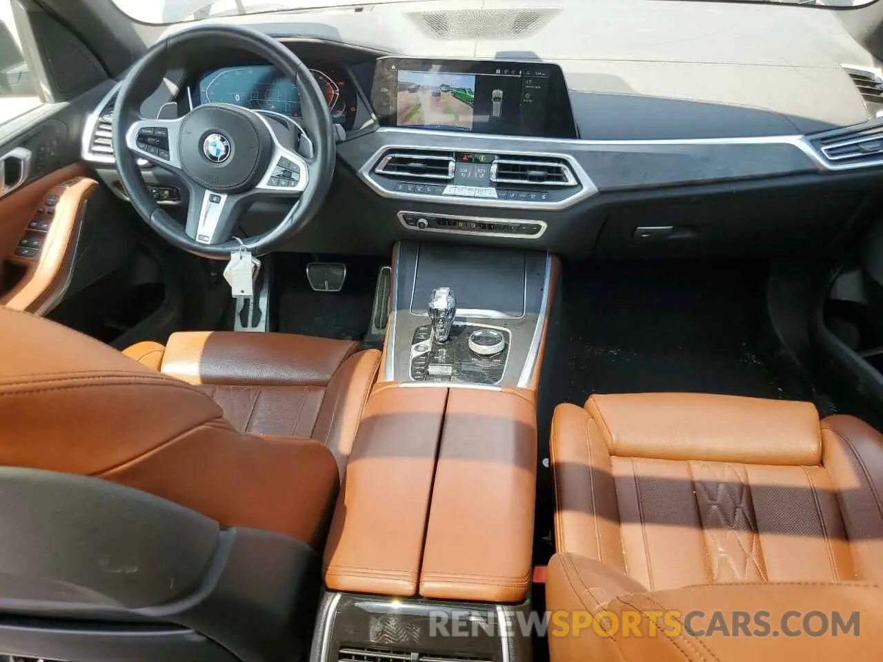 8 fotografías del automóvil dañado 5UXCR6C01N9J29660 BMW X5 2022