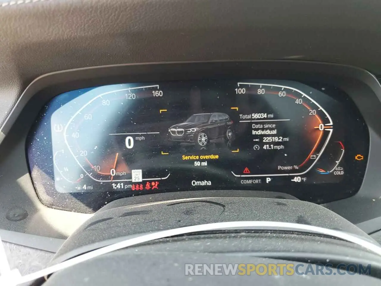 9 fotografías del automóvil dañado 5UXCR6C01N9J29660 BMW X5 2022