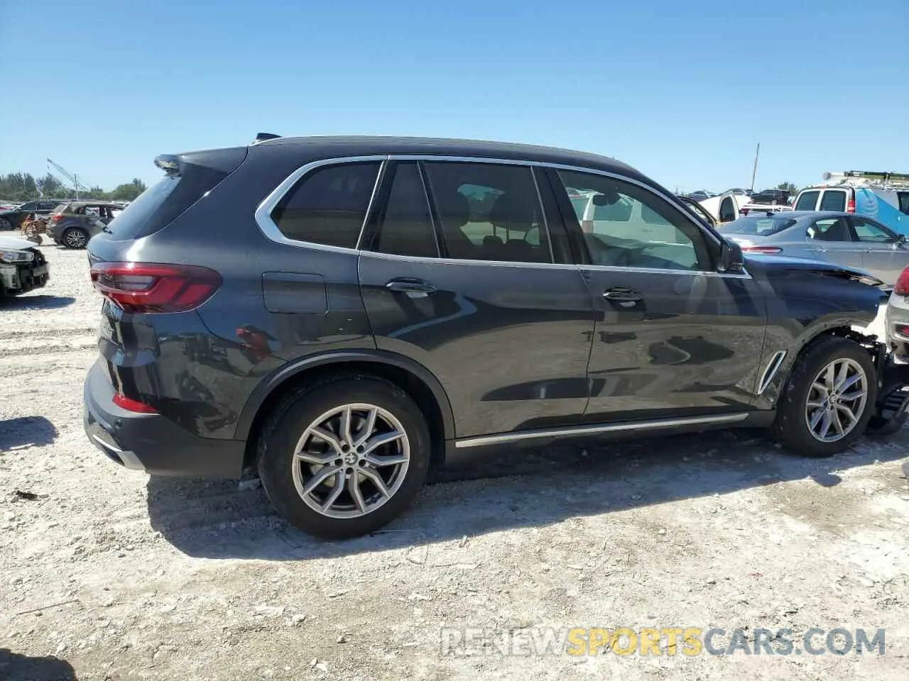3 fotografías del automóvil dañado 5UXCR6C01N9J78633 BMW X5 2022