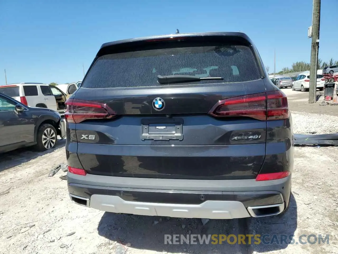 6 fotografías del automóvil dañado 5UXCR6C01N9J78633 BMW X5 2022