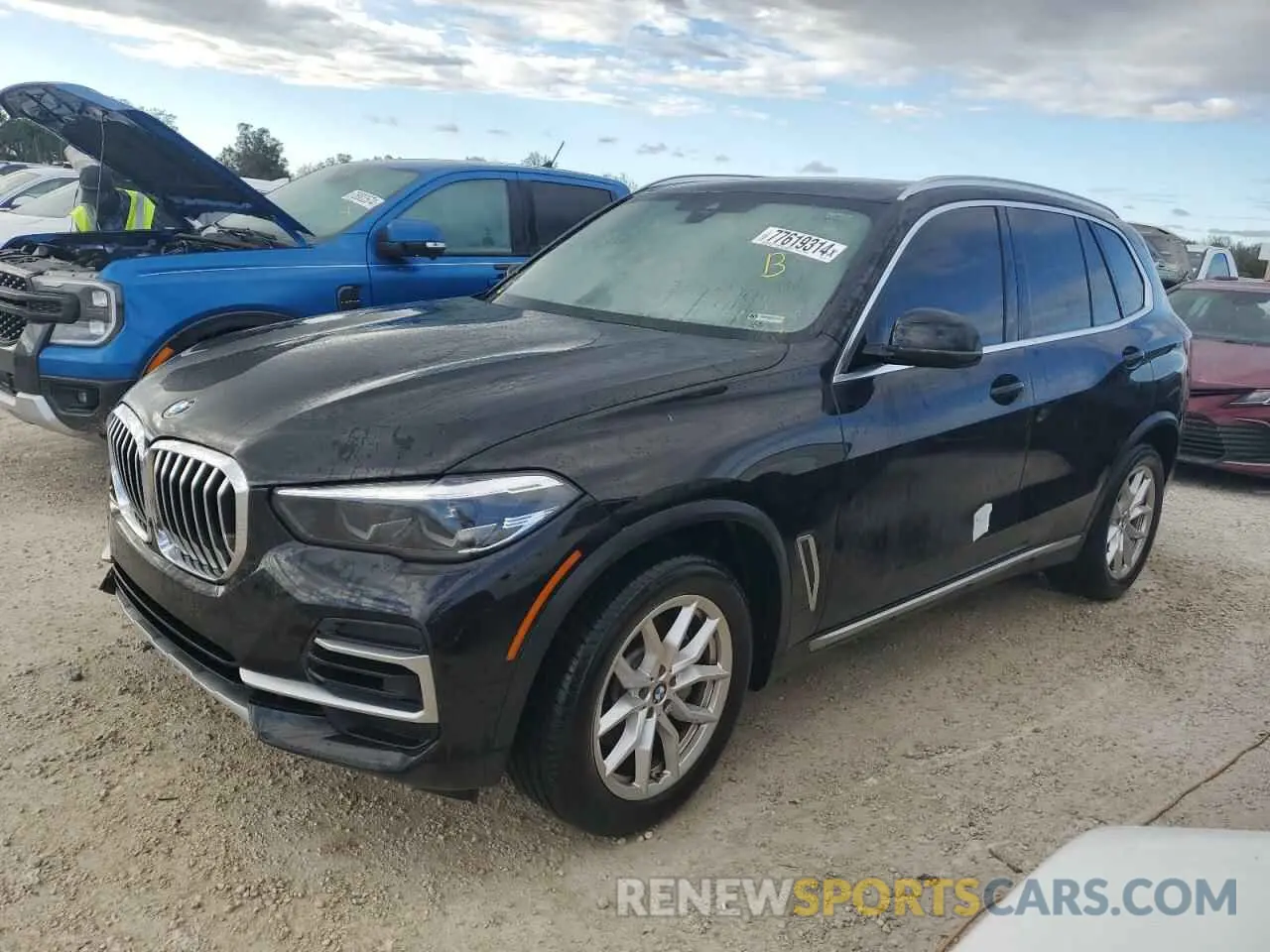 1 fotografías del automóvil dañado 5UXCR6C01N9K73077 BMW X5 2022