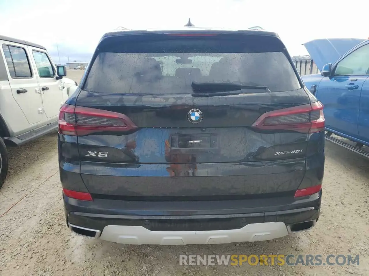 6 fotografías del automóvil dañado 5UXCR6C01N9K73077 BMW X5 2022