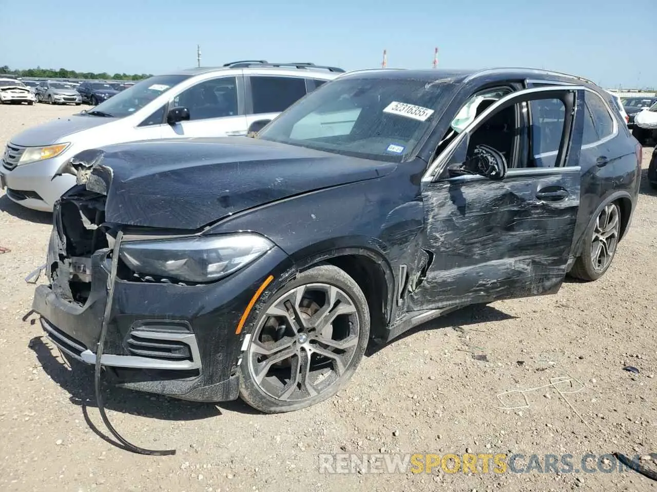 1 fotografías del automóvil dañado 5UXCR6C01N9K79249 BMW X5 2022