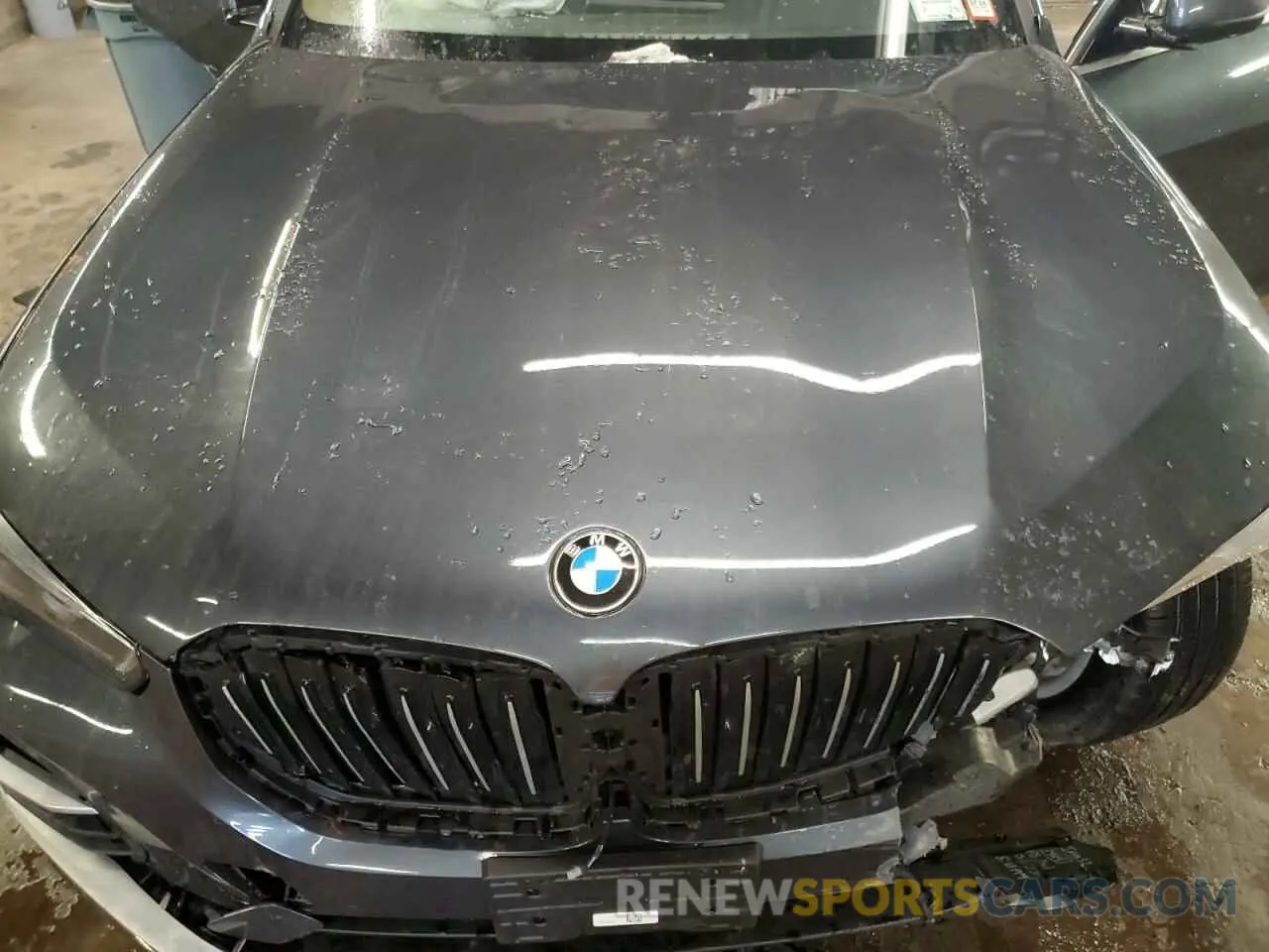 12 fotografías del automóvil dañado 5UXCR6C01N9M46175 BMW X5 2022