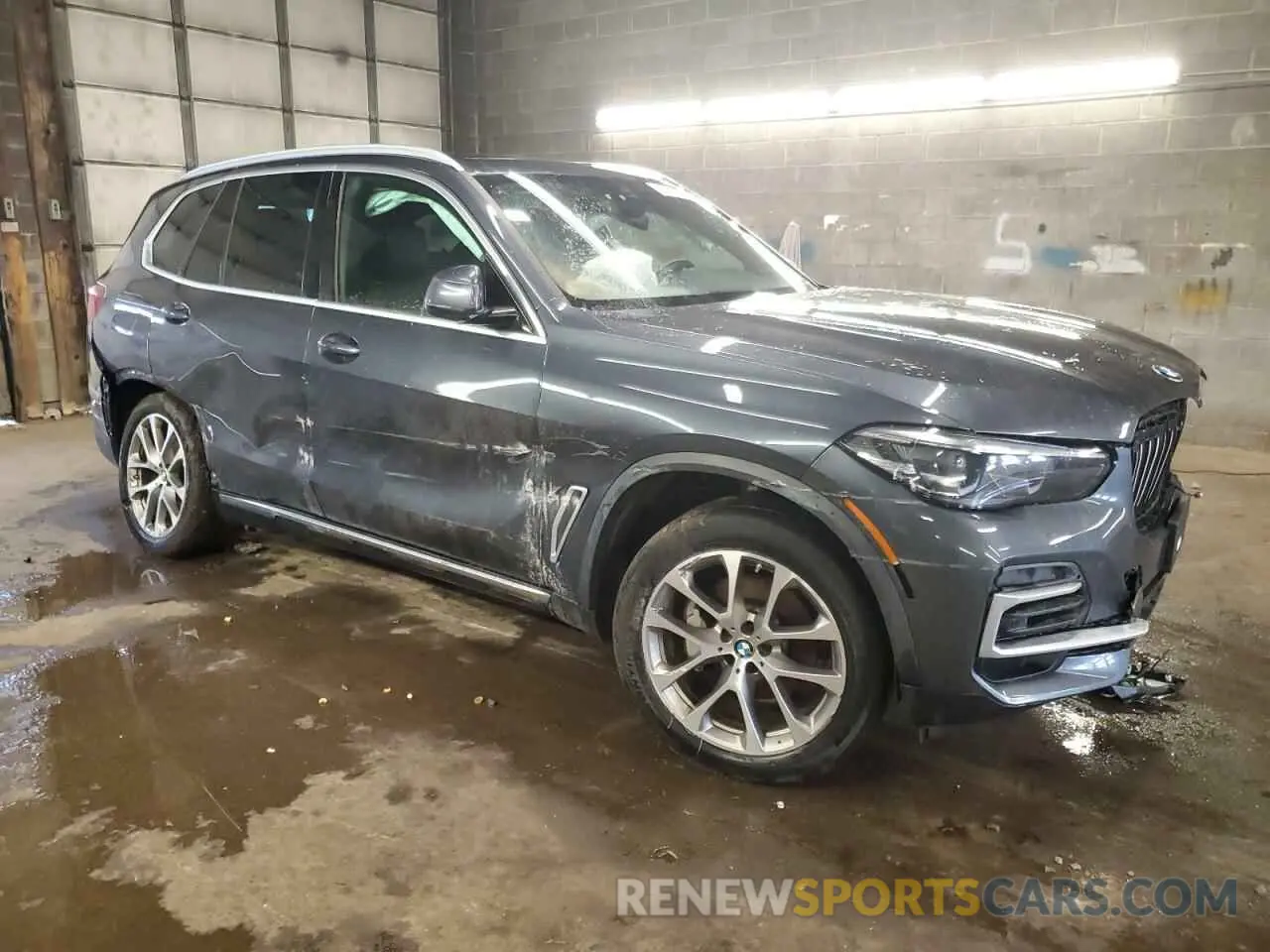 4 fotografías del automóvil dañado 5UXCR6C01N9M46175 BMW X5 2022