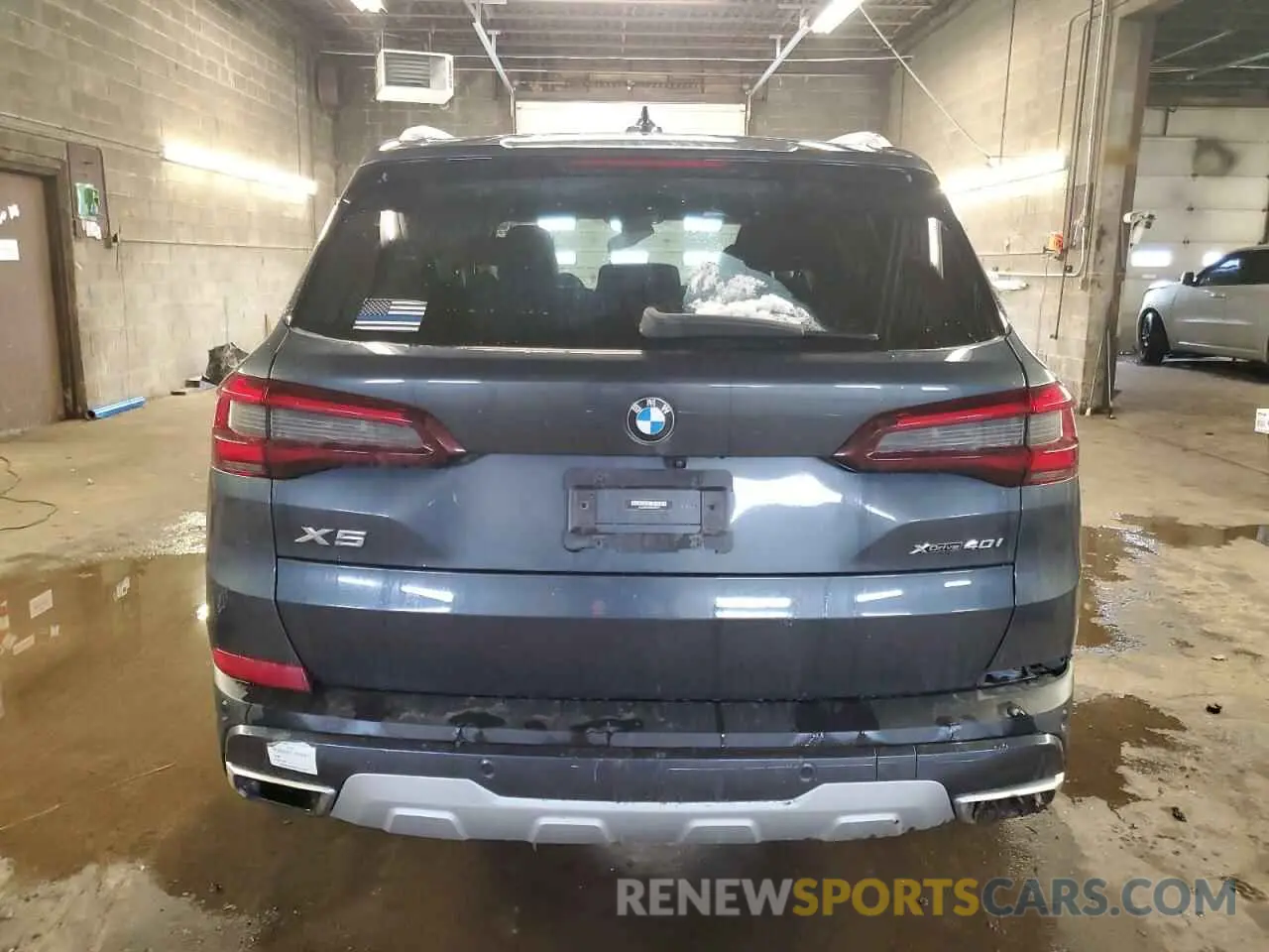 6 fotografías del automóvil dañado 5UXCR6C01N9M46175 BMW X5 2022