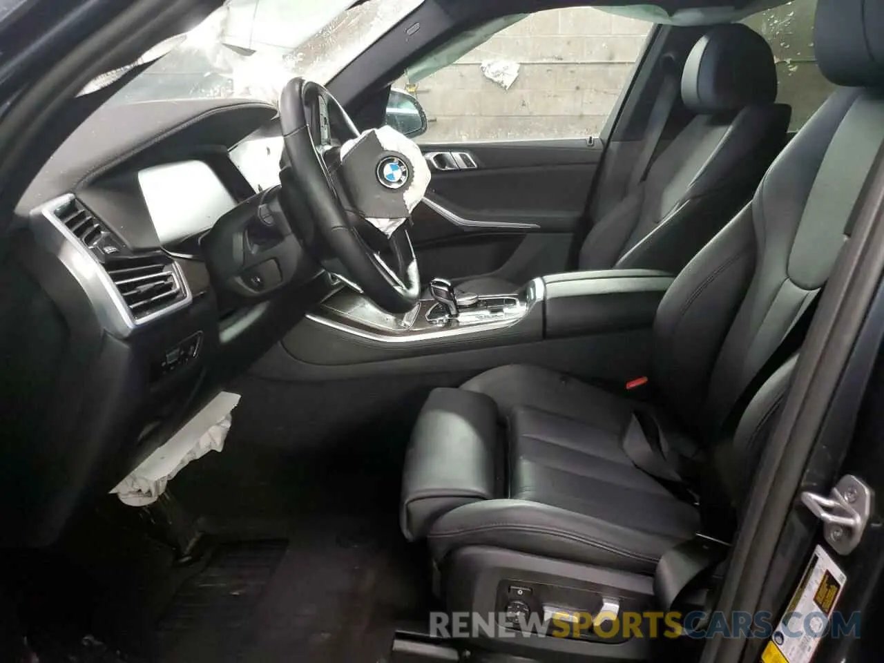 7 fotografías del automóvil dañado 5UXCR6C01N9M46175 BMW X5 2022
