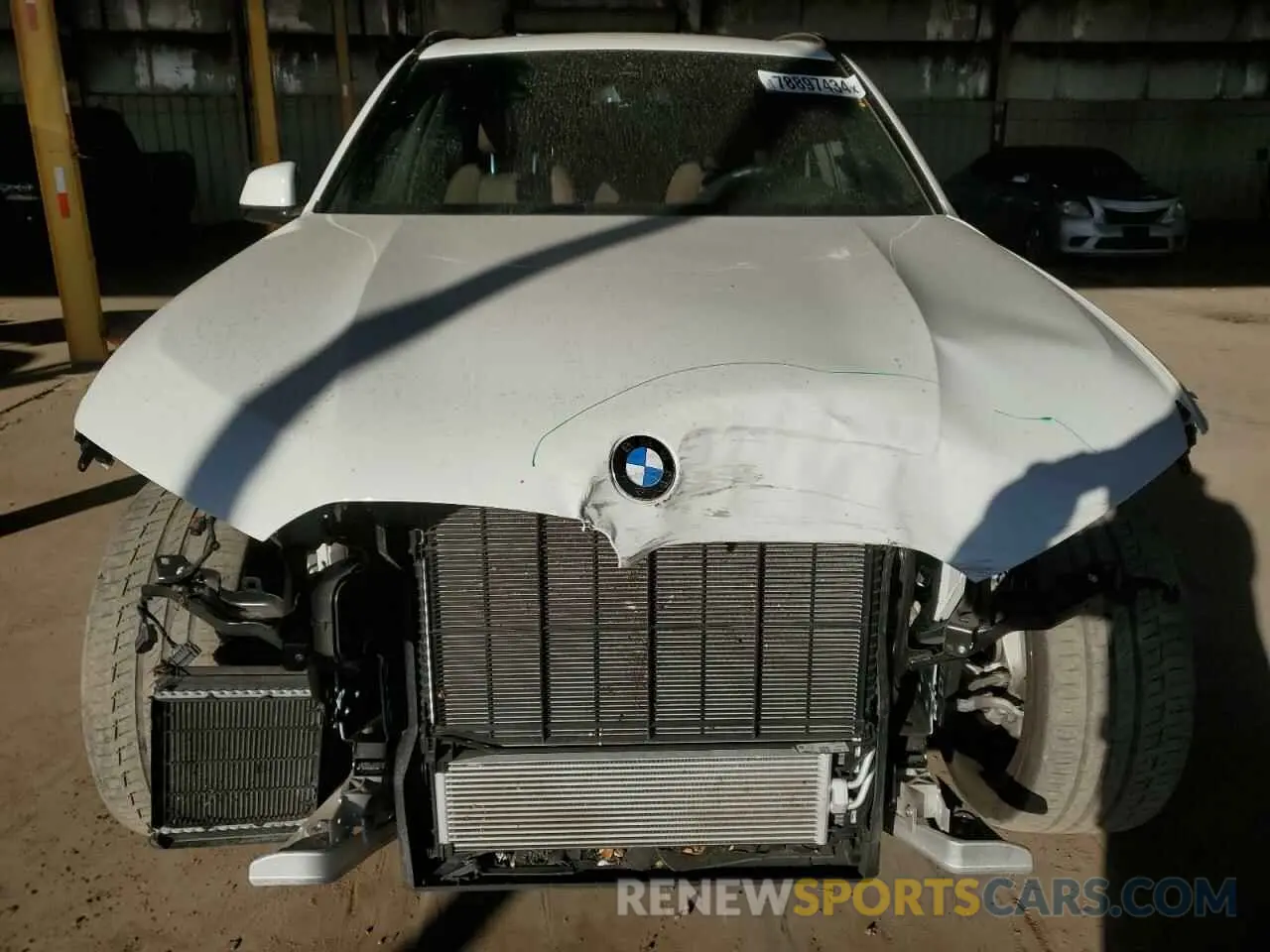 5 fotografías del automóvil dañado 5UXCR6C01N9M90807 BMW X5 2022