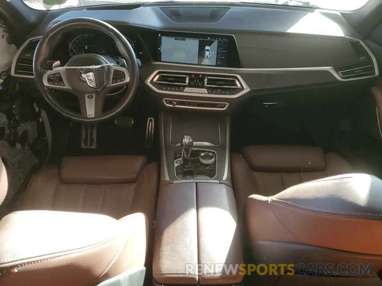8 fotografías del automóvil dañado 5UXCR6C01N9M90807 BMW X5 2022