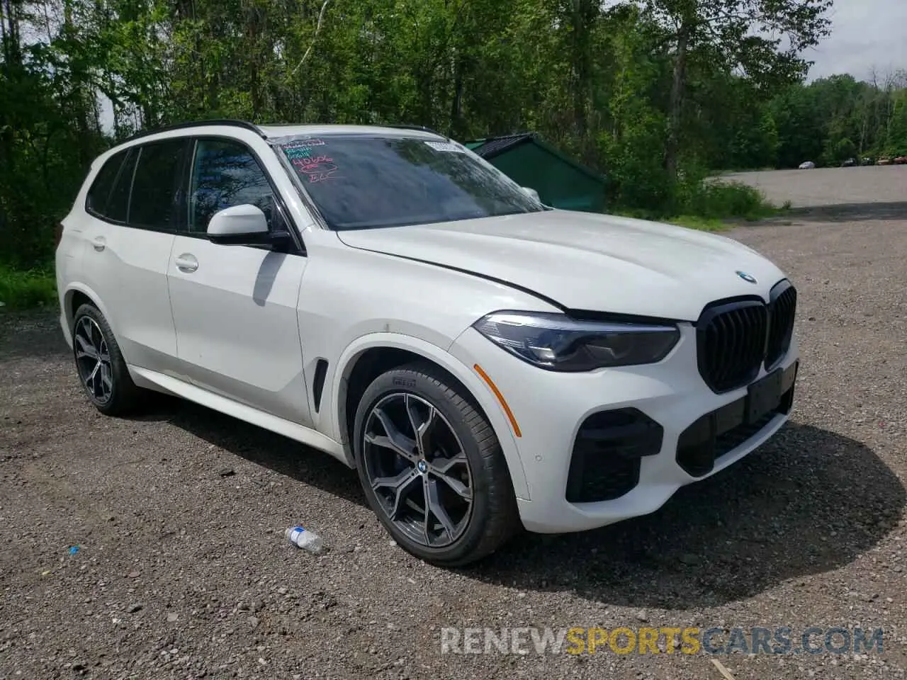 4 fotografías del automóvil dañado 5UXCR6C01N9N40606 BMW X5 2022