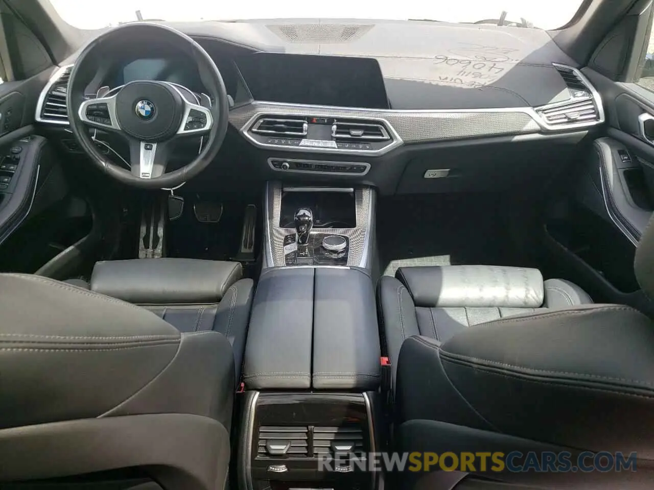 8 fotografías del automóvil dañado 5UXCR6C01N9N40606 BMW X5 2022