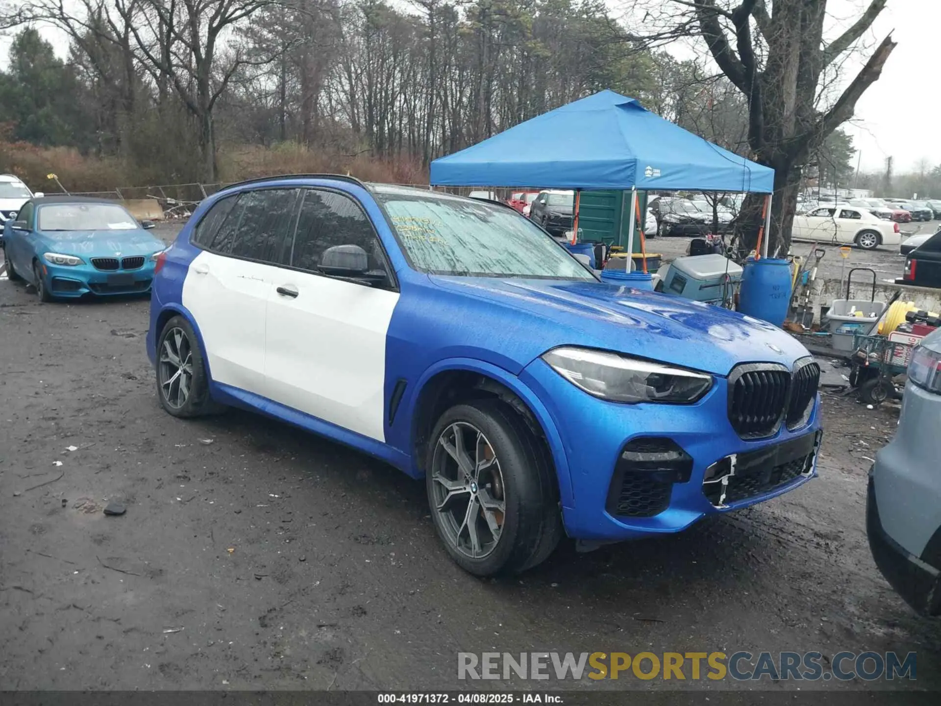 1 fotografías del automóvil dañado 5UXCR6C02N9J13015 BMW X5 2022
