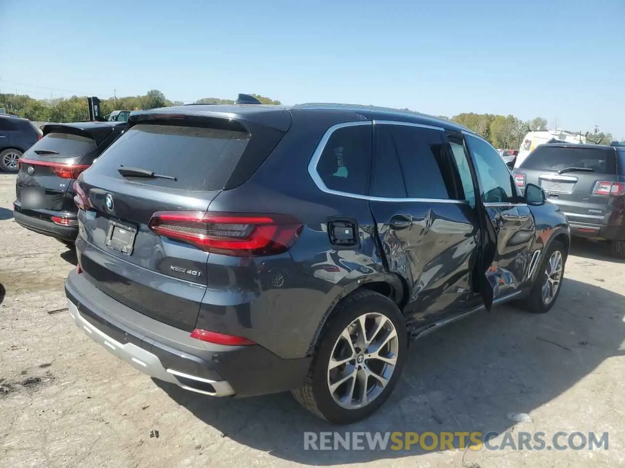 3 fotografías del automóvil dañado 5UXCR6C02N9M59422 BMW X5 2022