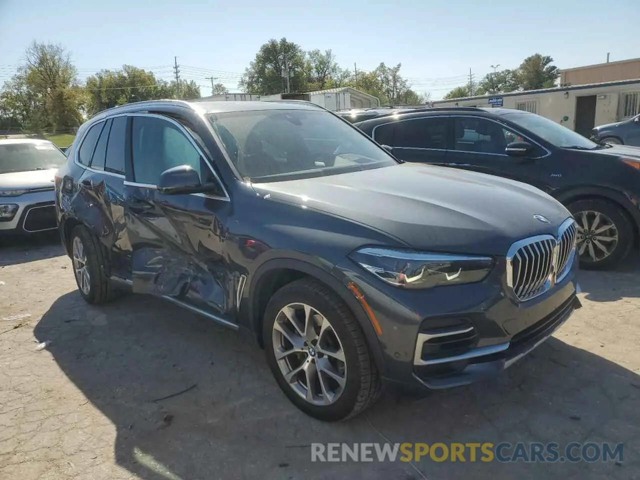 4 fotografías del automóvil dañado 5UXCR6C02N9M59422 BMW X5 2022