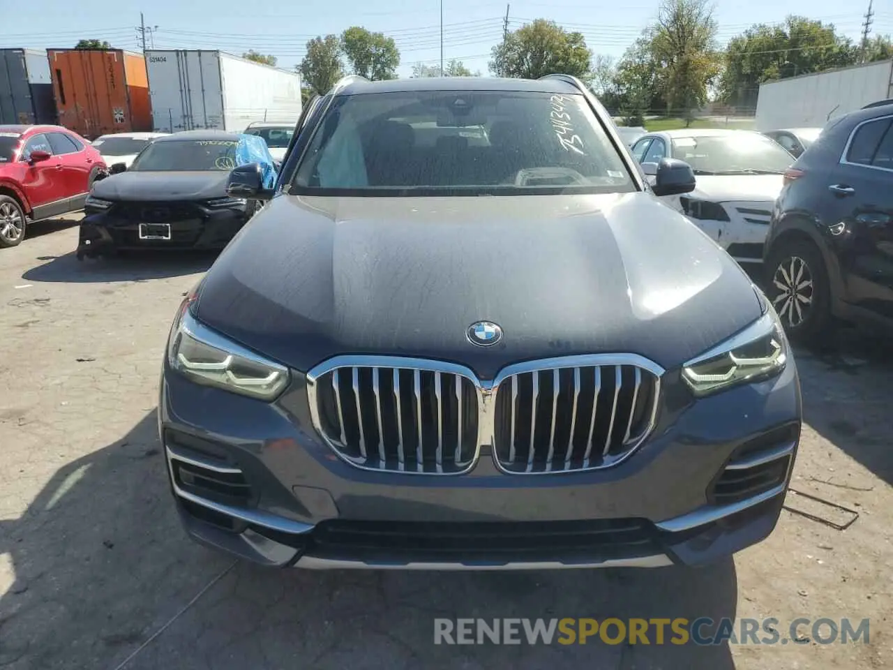 5 fotografías del automóvil dañado 5UXCR6C02N9M59422 BMW X5 2022