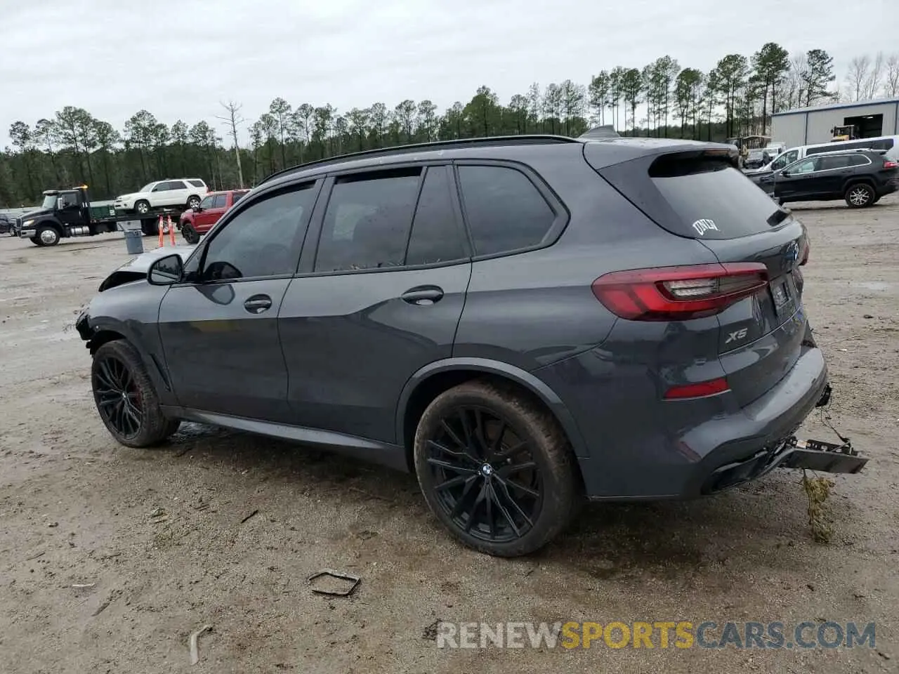 2 fotografías del automóvil dañado 5UXCR6C02N9M85423 BMW X5 2022