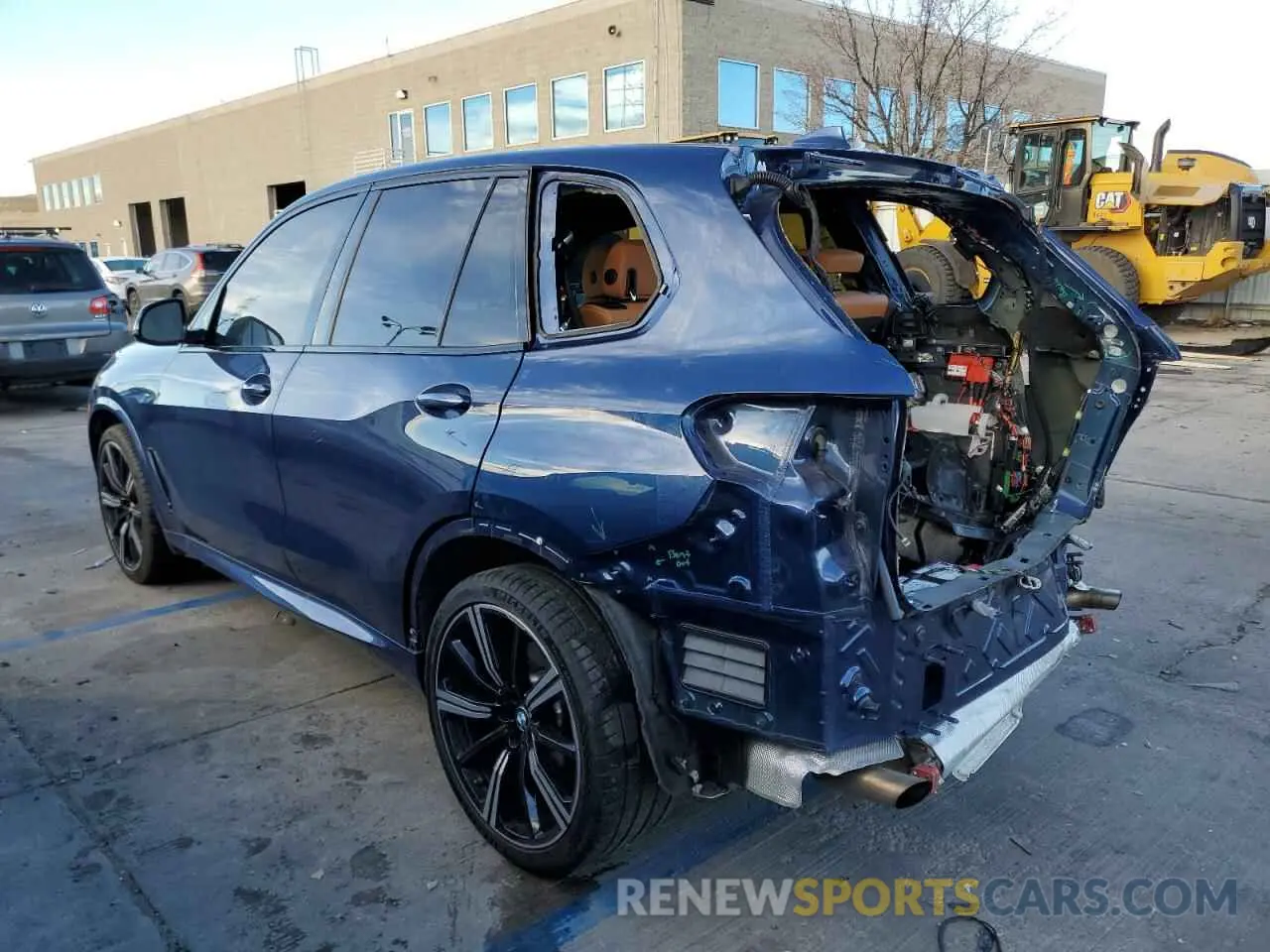 2 fotografías del automóvil dañado 5UXCR6C03N9K75641 BMW X5 2022