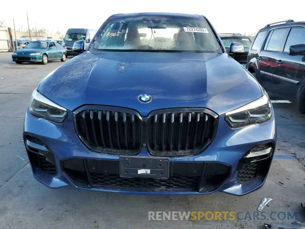 5 fotografías del automóvil dañado 5UXCR6C03N9K75641 BMW X5 2022