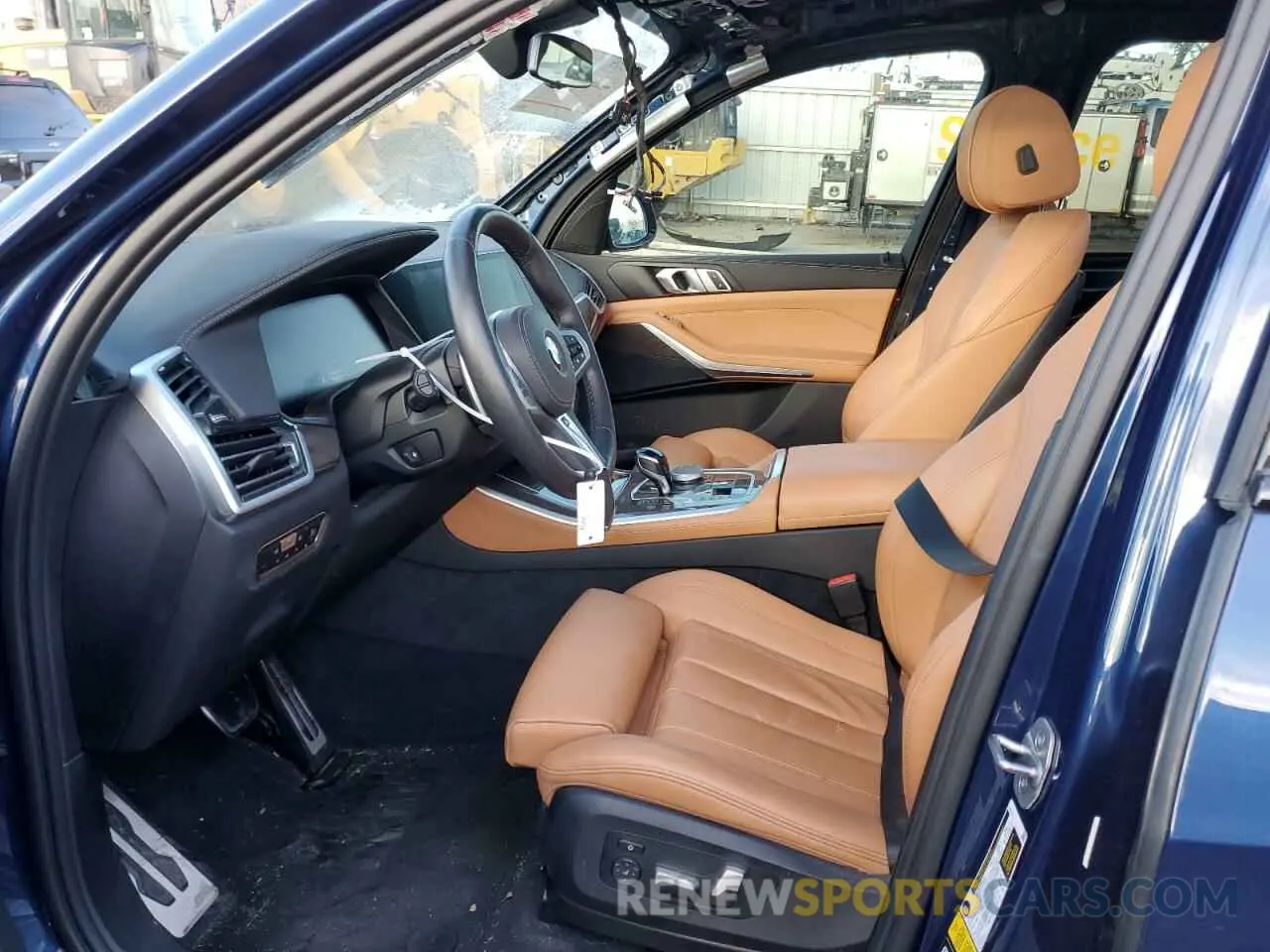 7 fotografías del automóvil dañado 5UXCR6C03N9K75641 BMW X5 2022