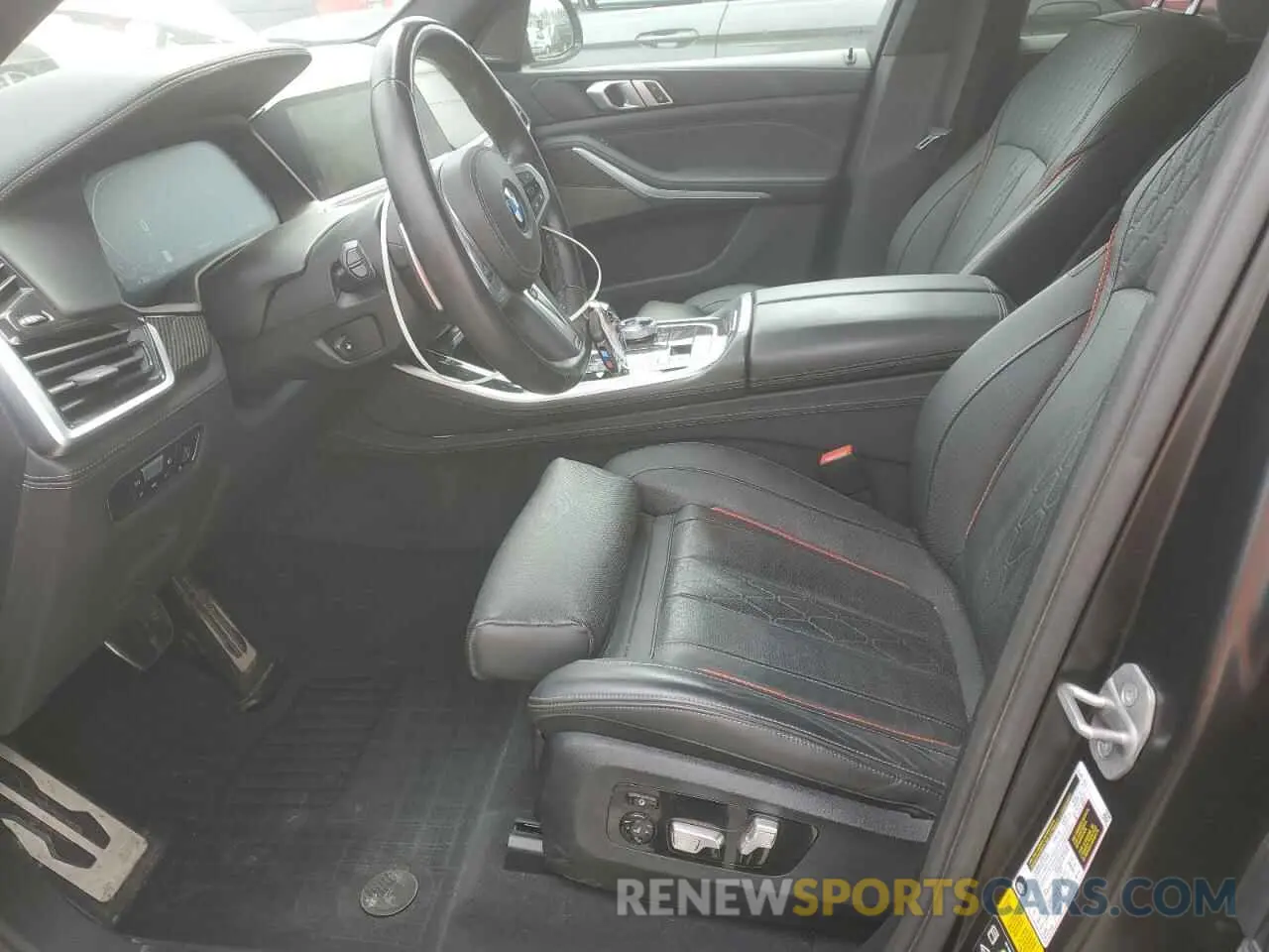 7 fotografías del automóvil dañado 5UXCR6C03N9L09870 BMW X5 2022