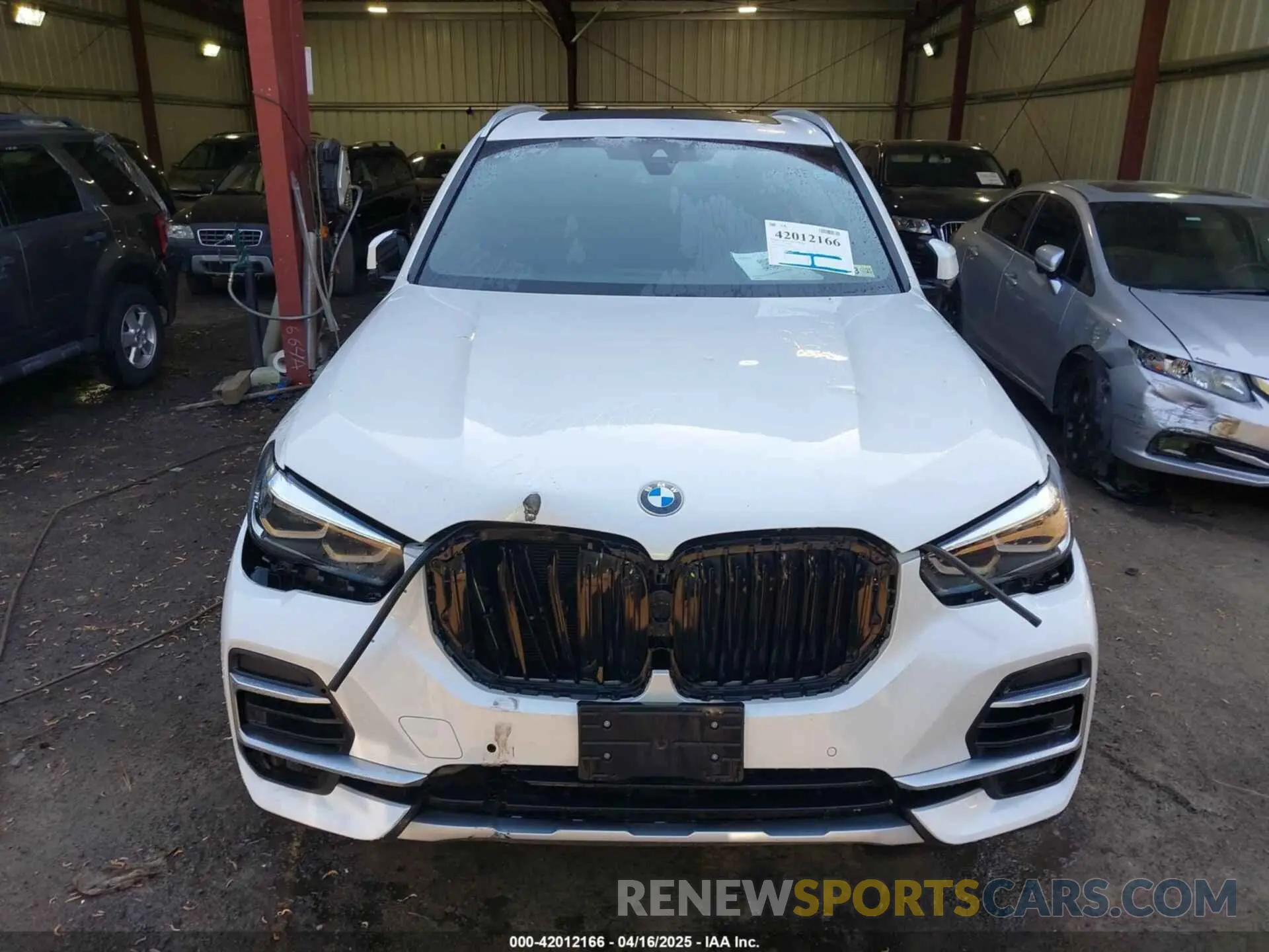 12 fotografías del automóvil dañado 5UXCR6C03N9L92409 BMW X5 2022