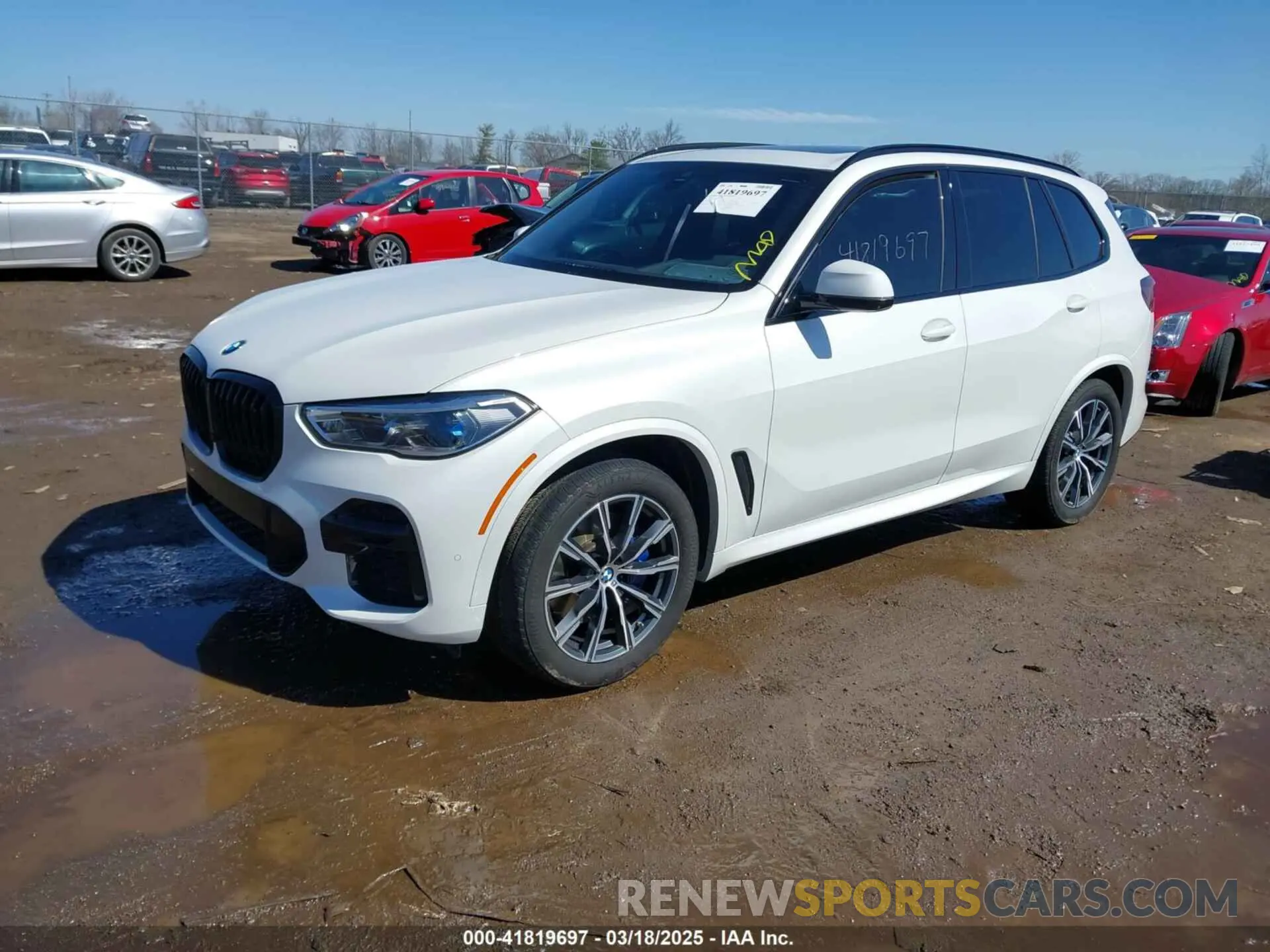 2 fotografías del automóvil dañado 5UXCR6C03N9M64919 BMW X5 2022