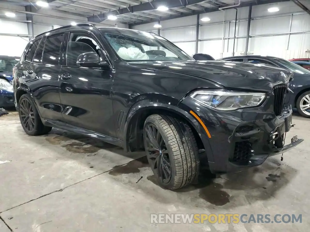 4 fotografías del automóvil dañado 5UXCR6C03N9N04450 BMW X5 2022