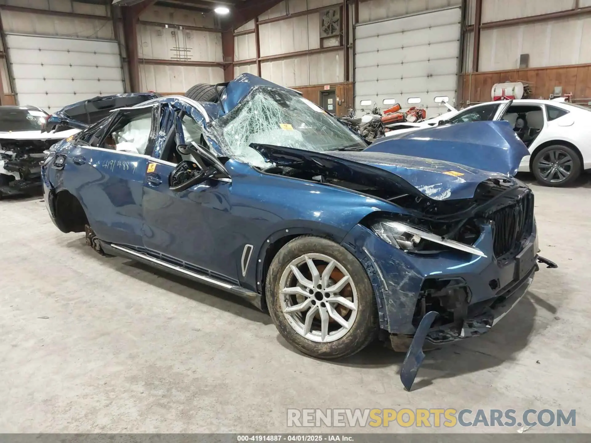 1 fotografías del automóvil dañado 5UXCR6C04N9J55444 BMW X5 2022