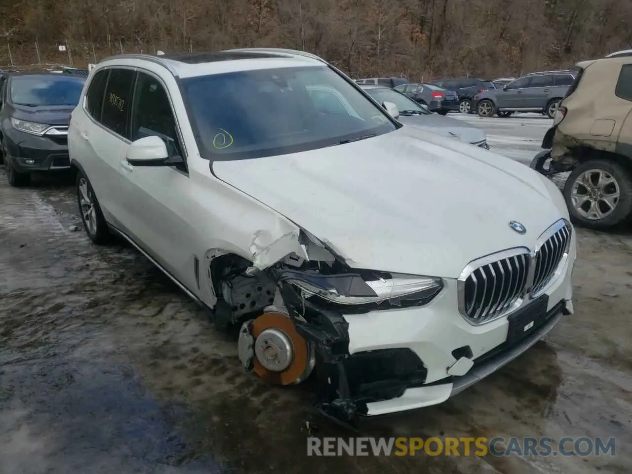 1 fotografías del automóvil dañado 5UXCR6C04N9J71353 BMW X5 2022