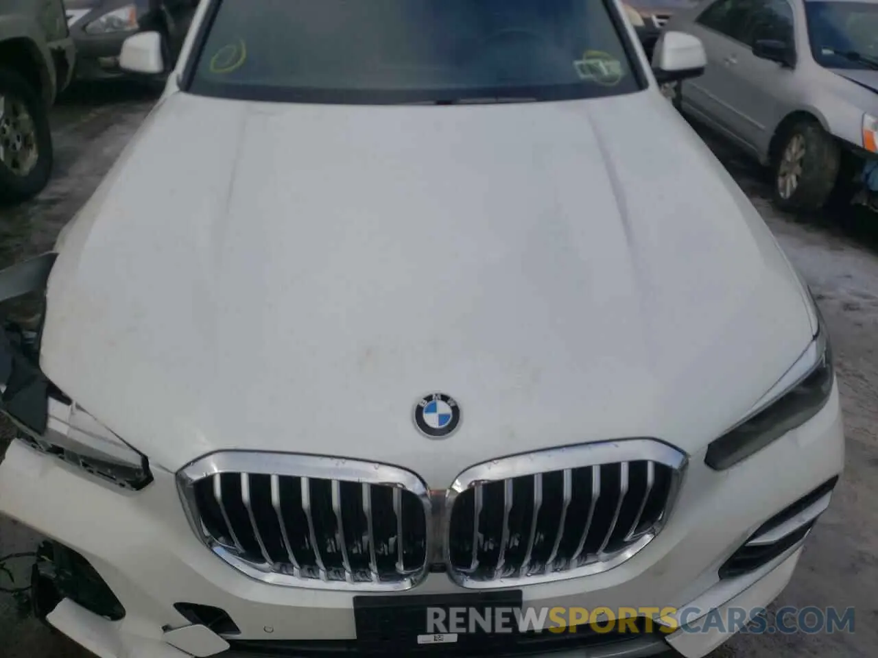 7 fotografías del automóvil dañado 5UXCR6C04N9J71353 BMW X5 2022
