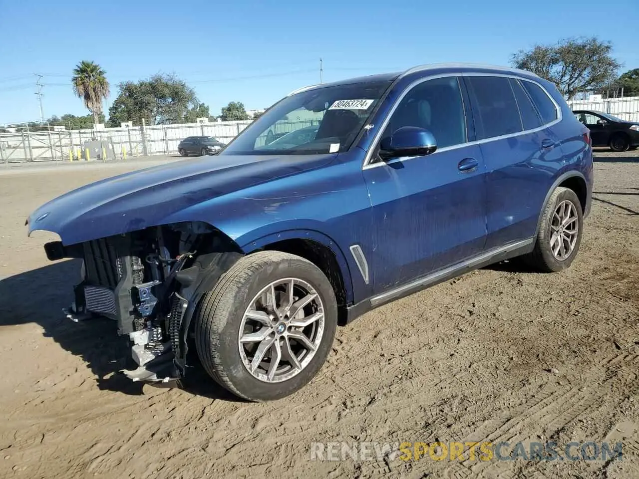 1 fotografías del automóvil dañado 5UXCR6C04N9J90615 BMW X5 2022