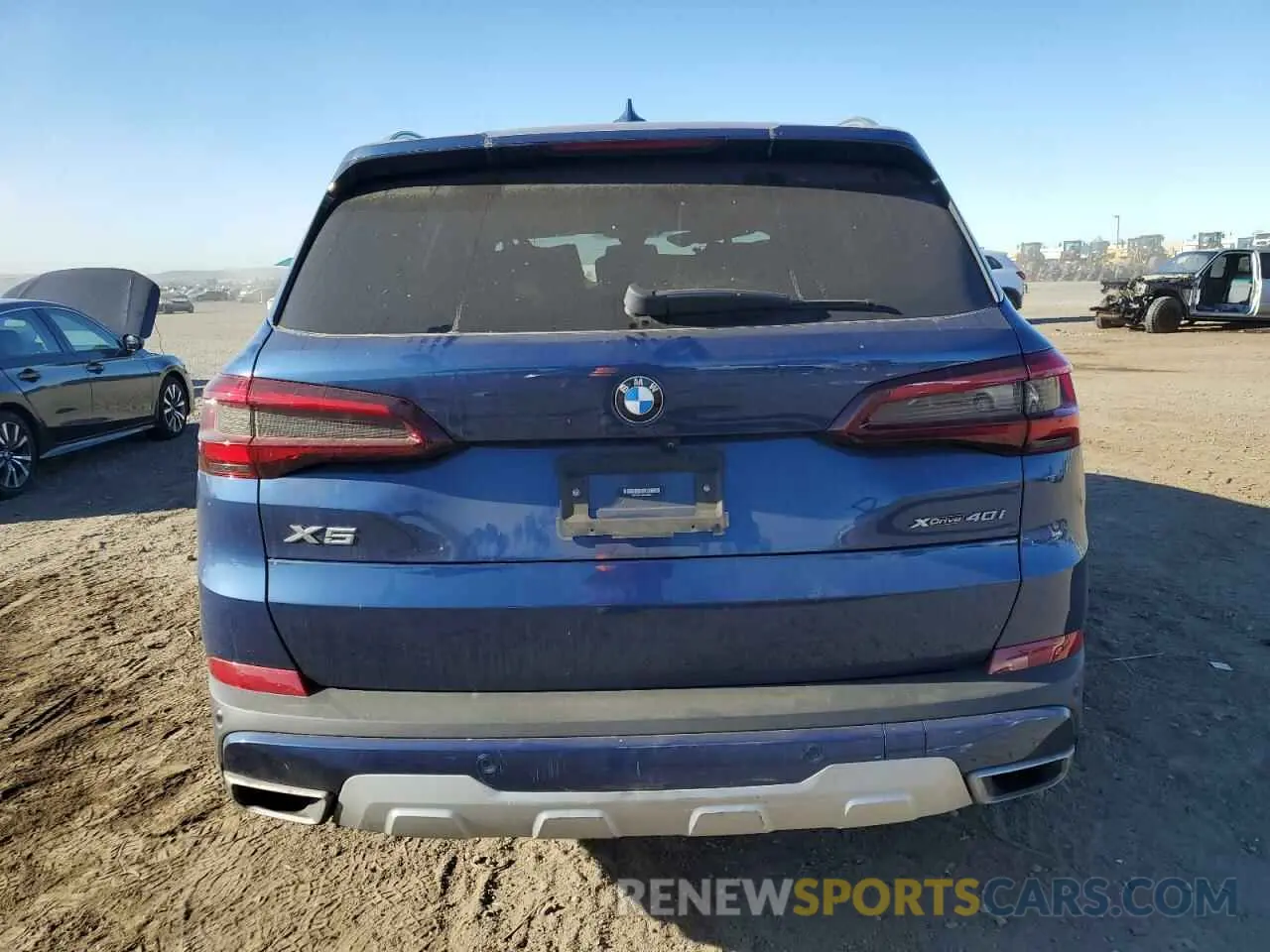 6 fotografías del automóvil dañado 5UXCR6C04N9J90615 BMW X5 2022