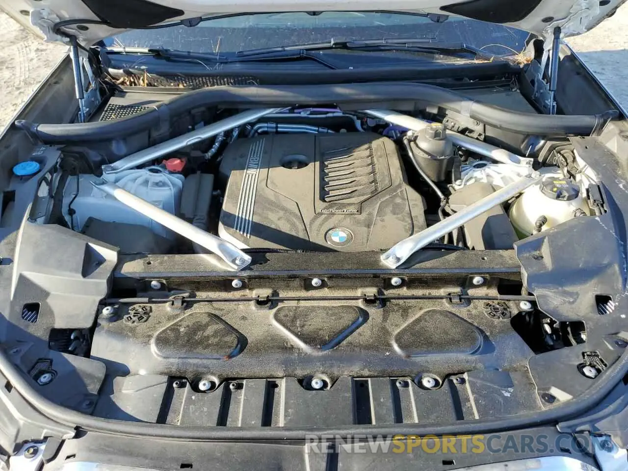 12 fotografías del automóvil dañado 5UXCR6C04N9K65569 BMW X5 2022