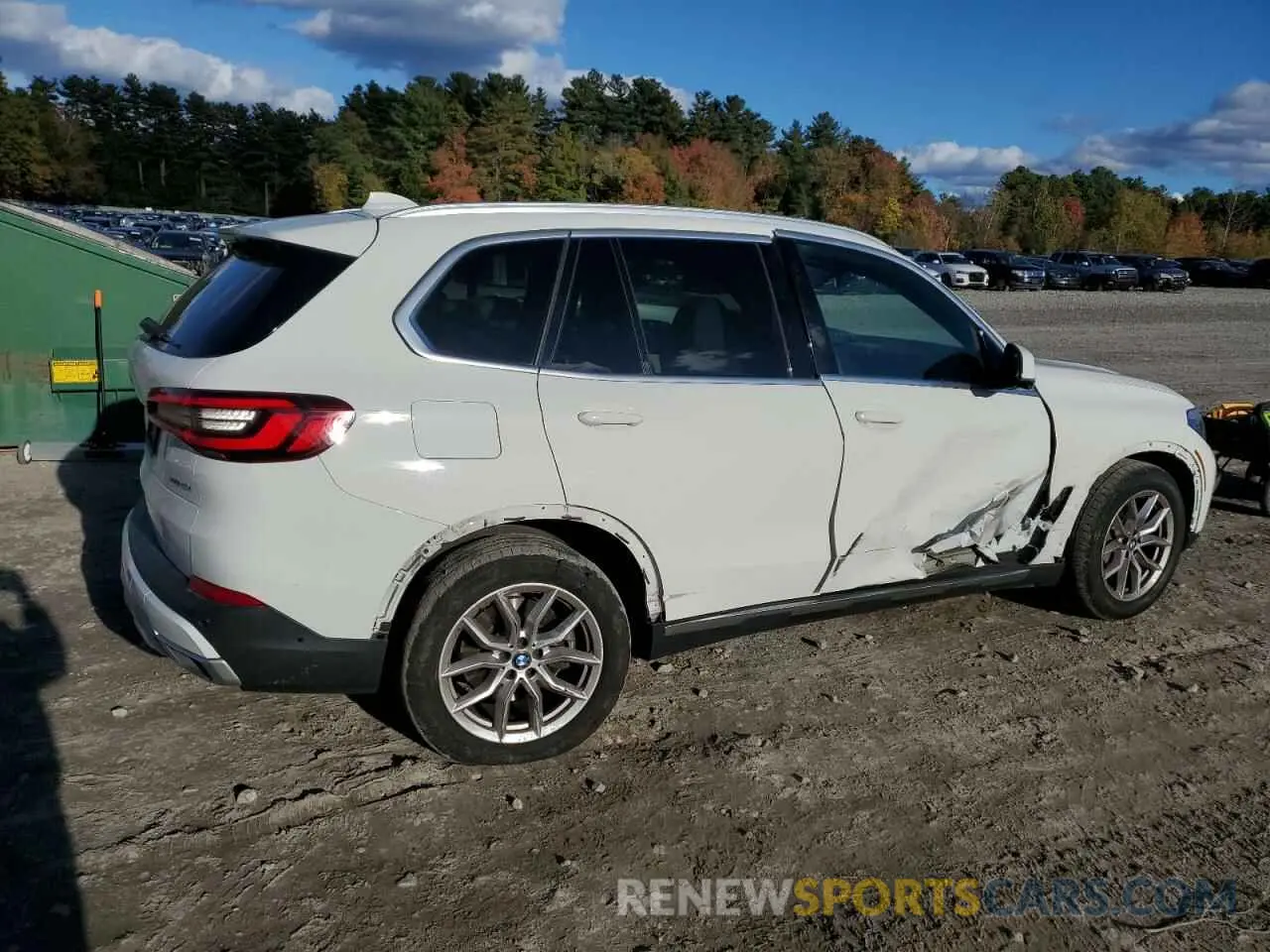 3 fotografías del automóvil dañado 5UXCR6C04N9K65569 BMW X5 2022