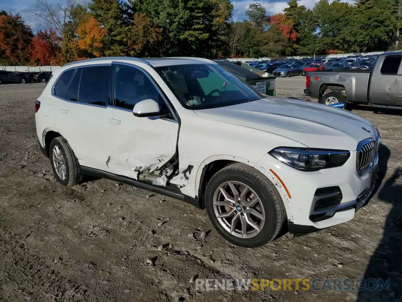 4 fotografías del automóvil dañado 5UXCR6C04N9K65569 BMW X5 2022