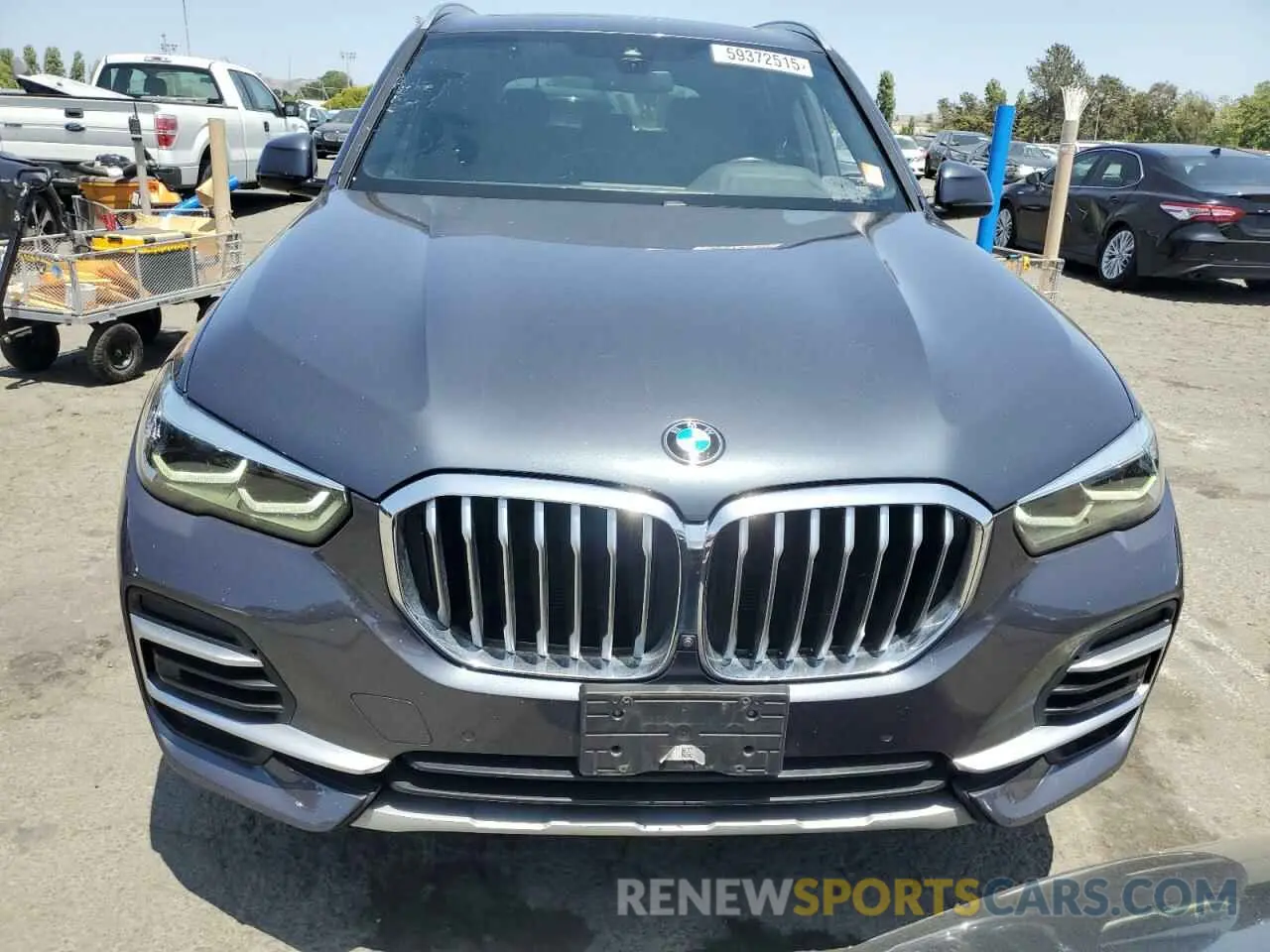 5 fotografías del automóvil dañado 5UXCR6C04N9L93813 BMW X5 2022