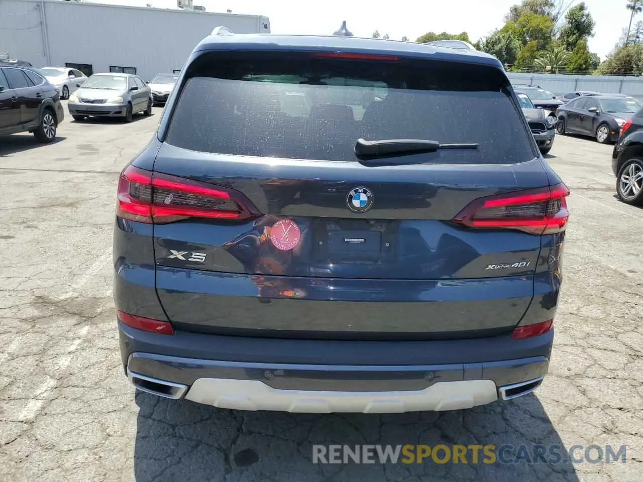 6 fotografías del automóvil dañado 5UXCR6C04N9L93813 BMW X5 2022
