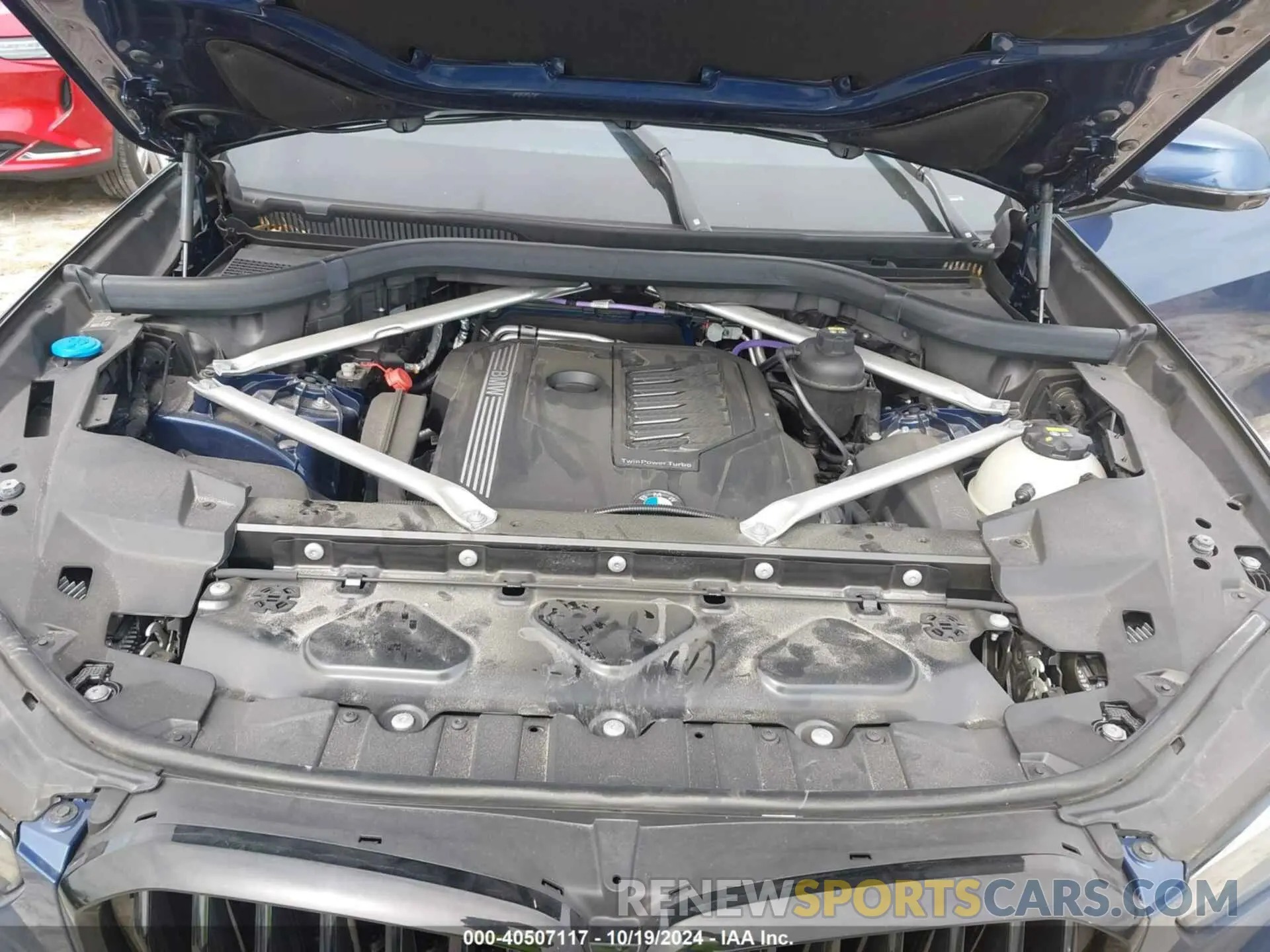 10 fotografías del automóvil dañado 5UXCR6C04N9N21838 BMW X5 2022