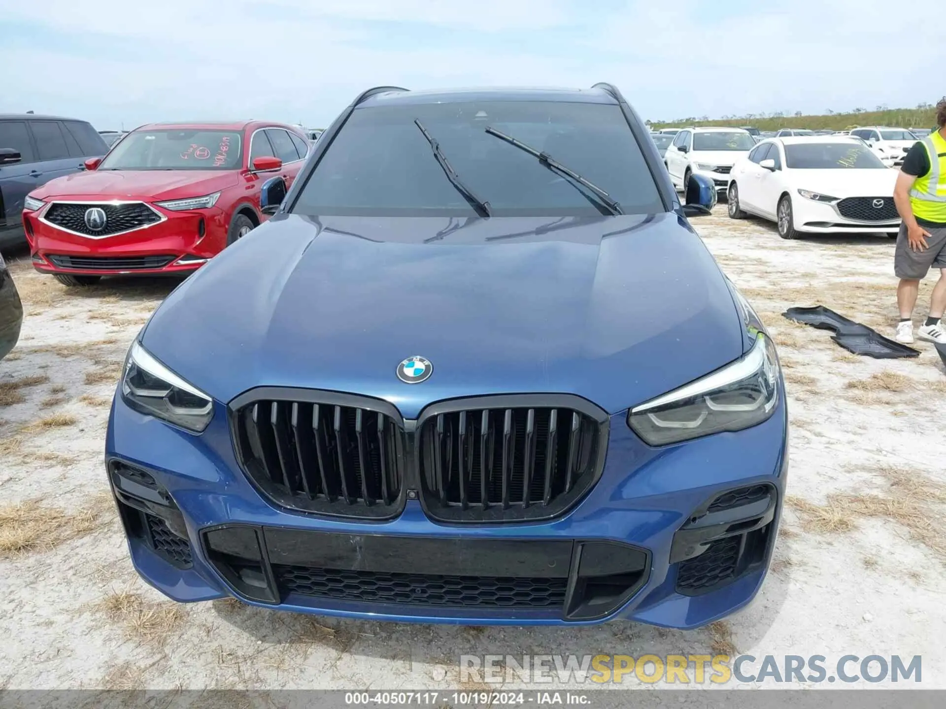 12 fotografías del automóvil dañado 5UXCR6C04N9N21838 BMW X5 2022
