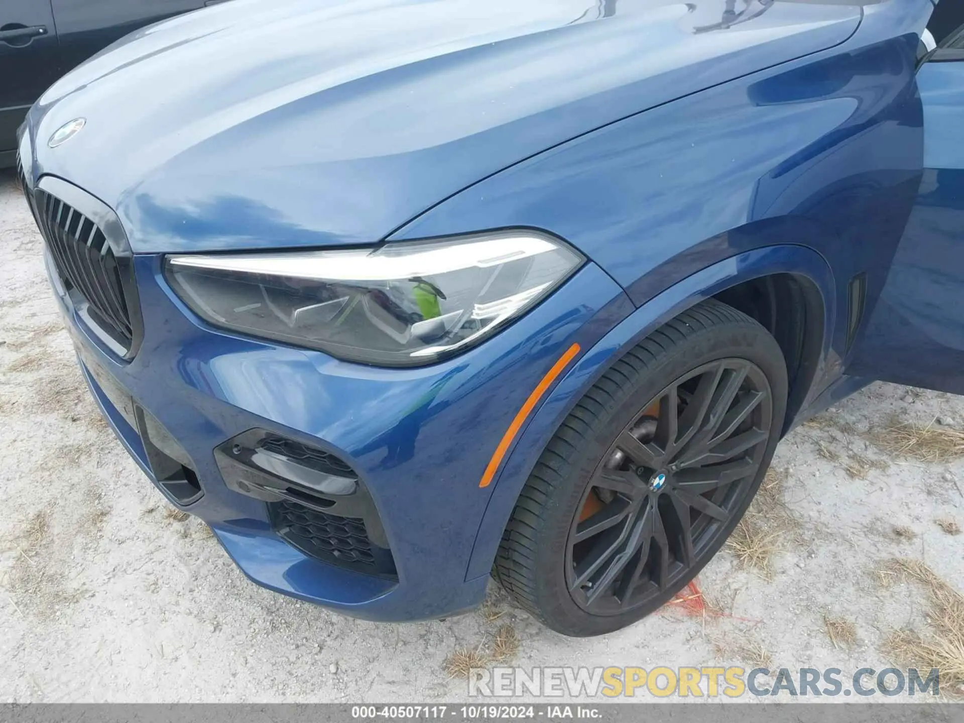 6 fotografías del automóvil dañado 5UXCR6C04N9N21838 BMW X5 2022
