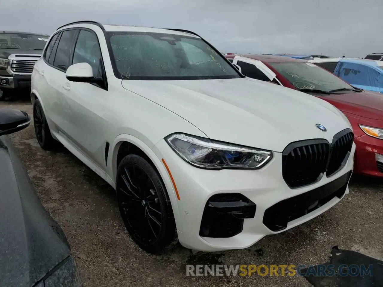 4 fotografías del automóvil dañado 5UXCR6C05N9J39155 BMW X5 2022