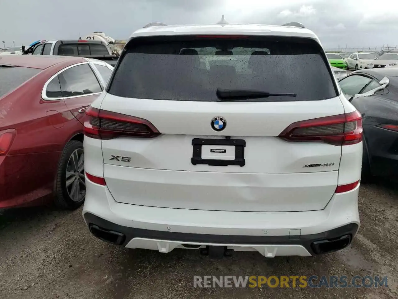 6 fotografías del automóvil dañado 5UXCR6C05N9J39155 BMW X5 2022