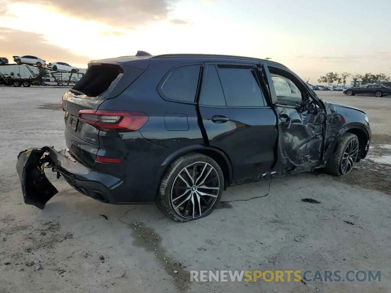 3 fotografías del automóvil dañado 5UXCR6C05N9N19869 BMW X5 2022