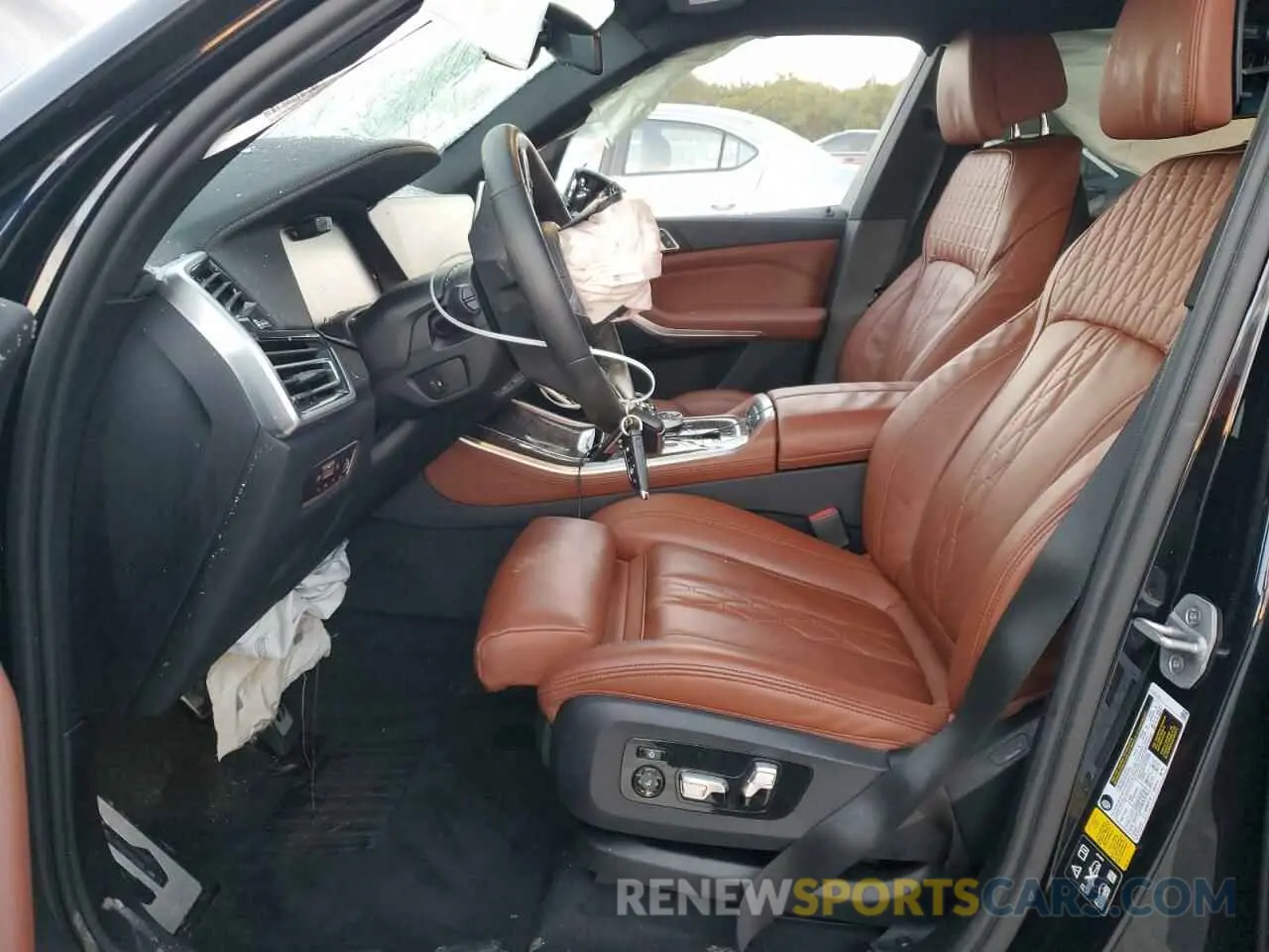 7 fotografías del automóvil dañado 5UXCR6C05N9N19869 BMW X5 2022