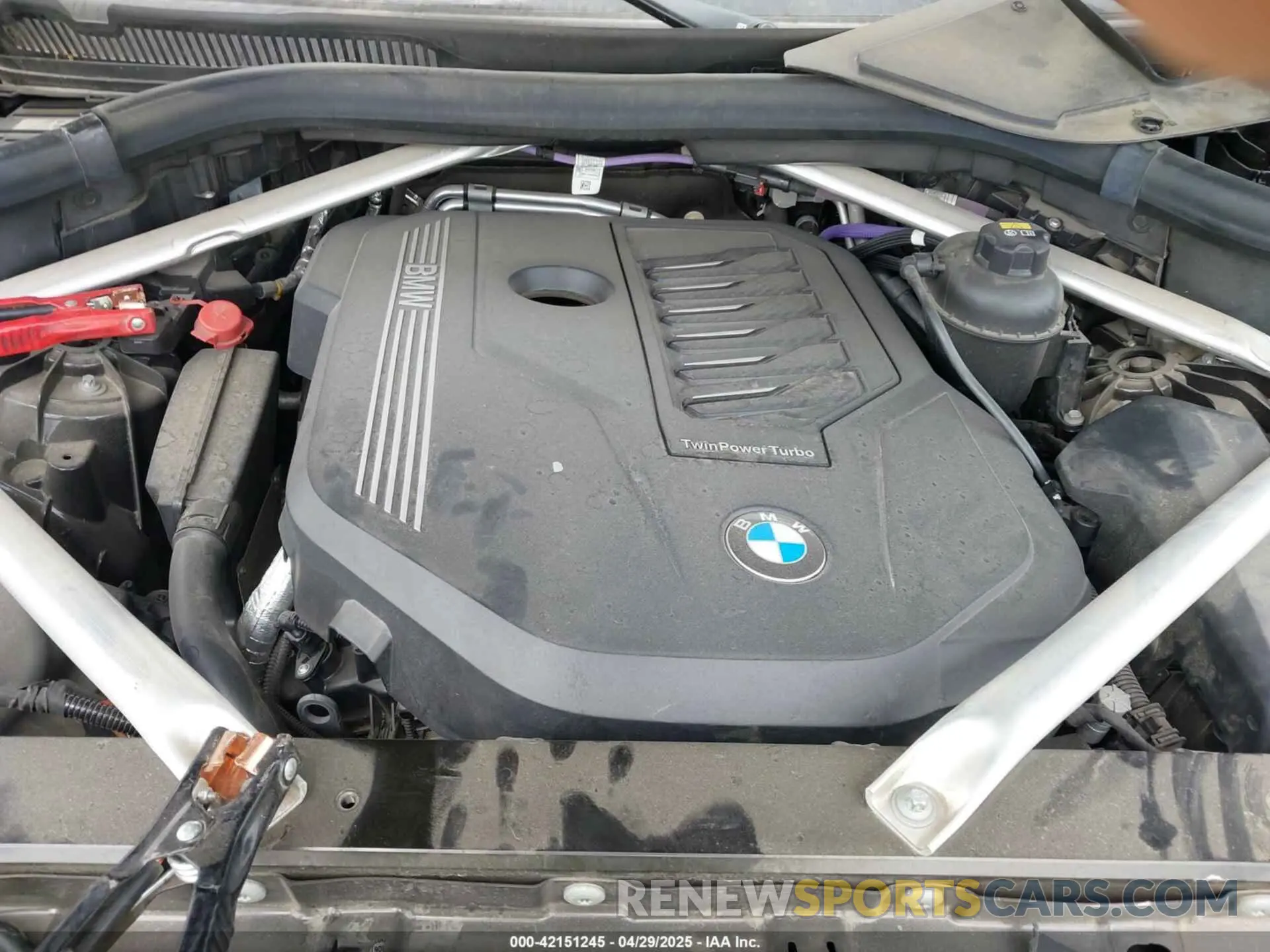 10 fotografías del automóvil dañado 5UXCR6C06N9K77433 BMW X5 2022