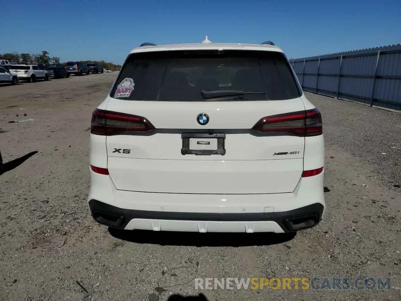 6 fotografías del automóvil dañado 5UXCR6C06N9L11340 BMW X5 2022