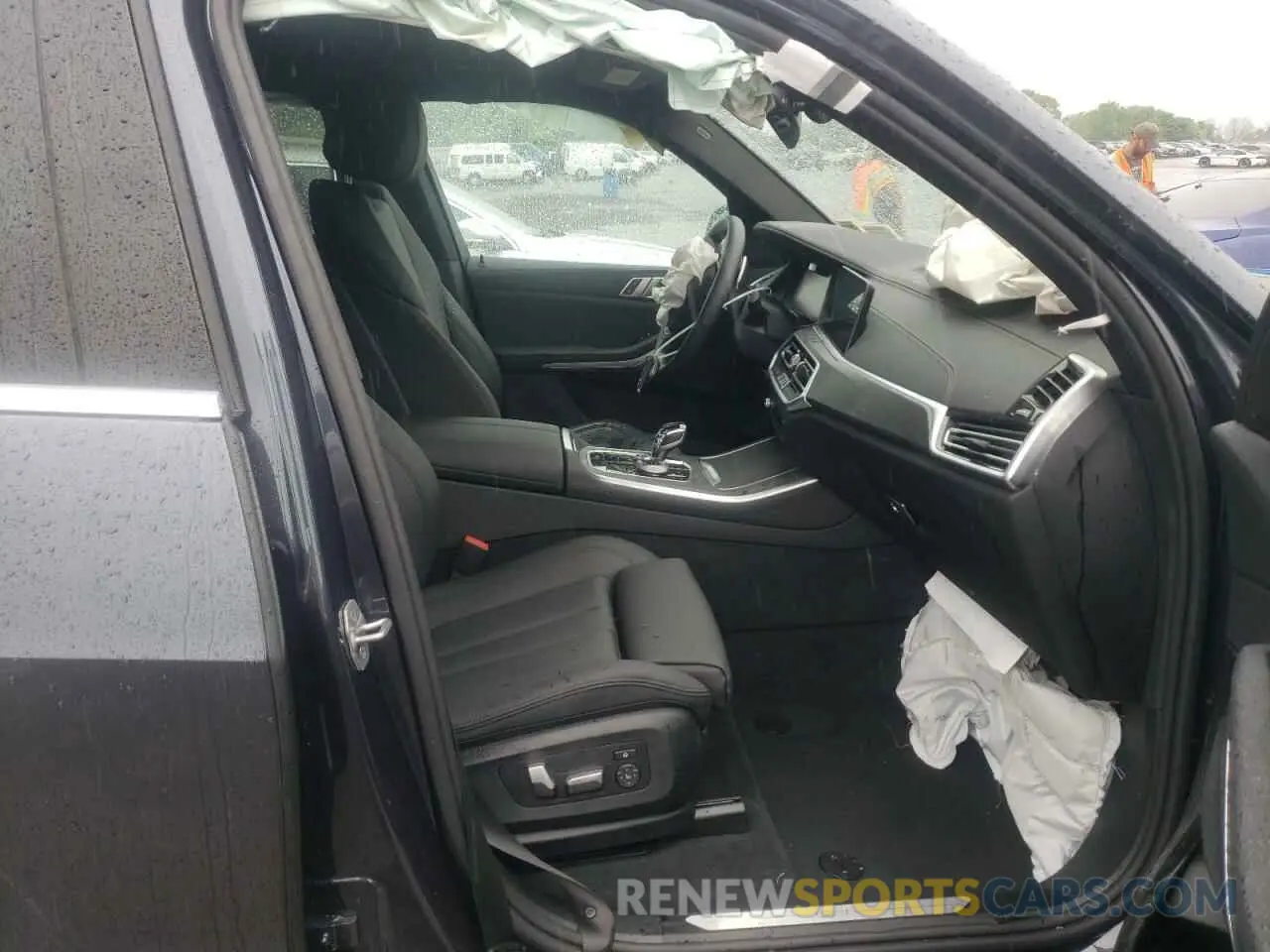 5 fotografías del automóvil dañado 5UXCR6C06N9L50719 BMW X5 2022